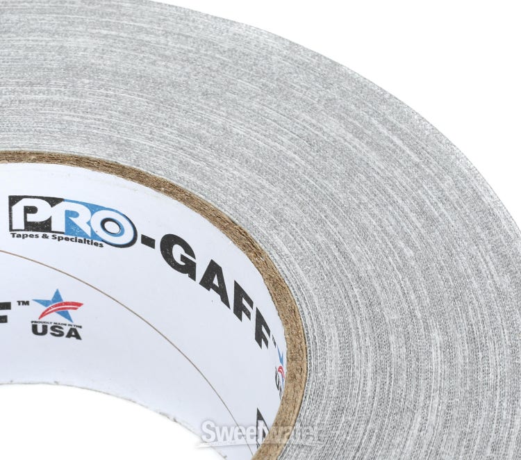 Pro Tapes Pro Gaff Premium 3-inch Gaffers Tape - 55-yard Roll - Gray