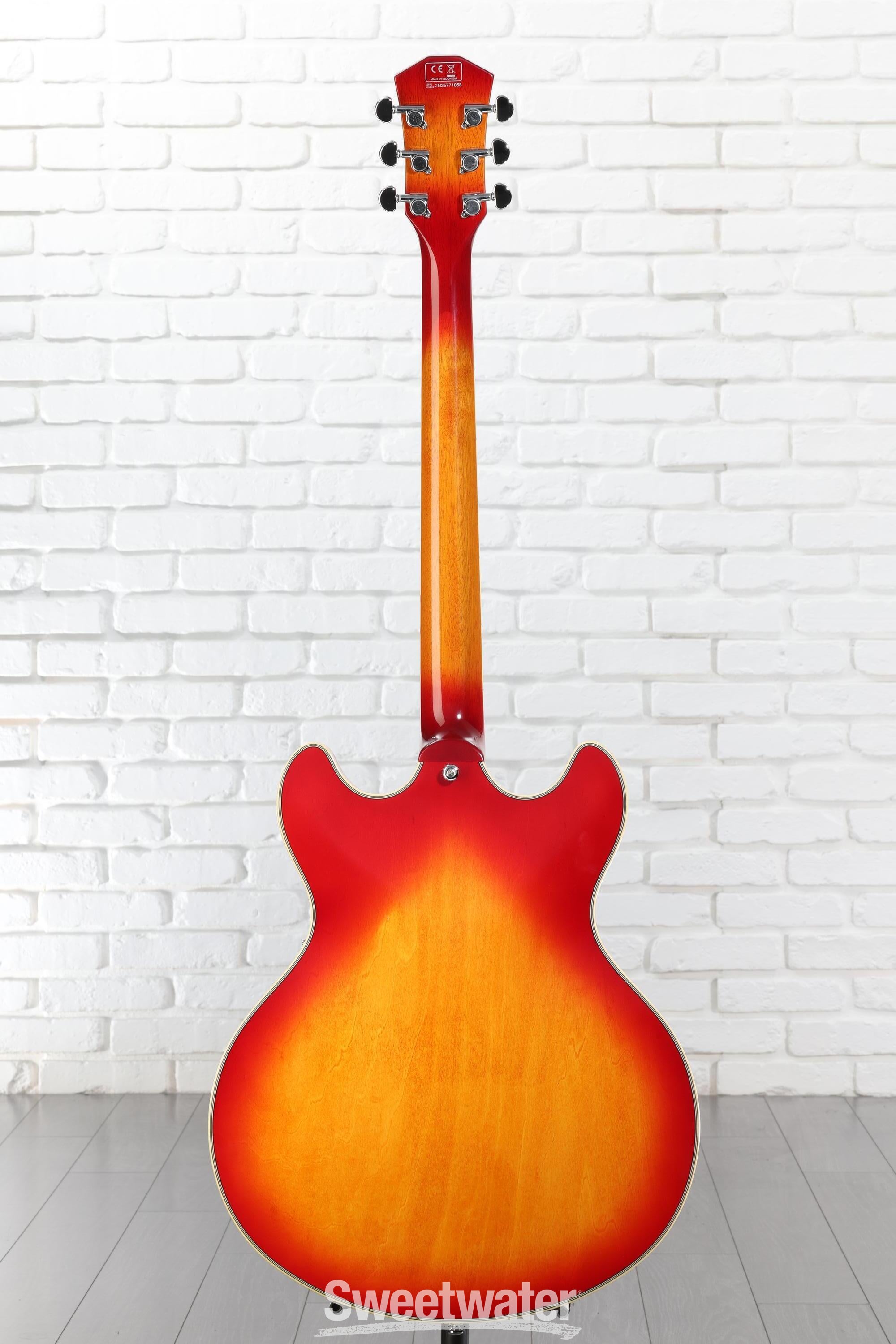 Sire Larry Carlton H7 Semi-hollow Electric Guitar - Cherry