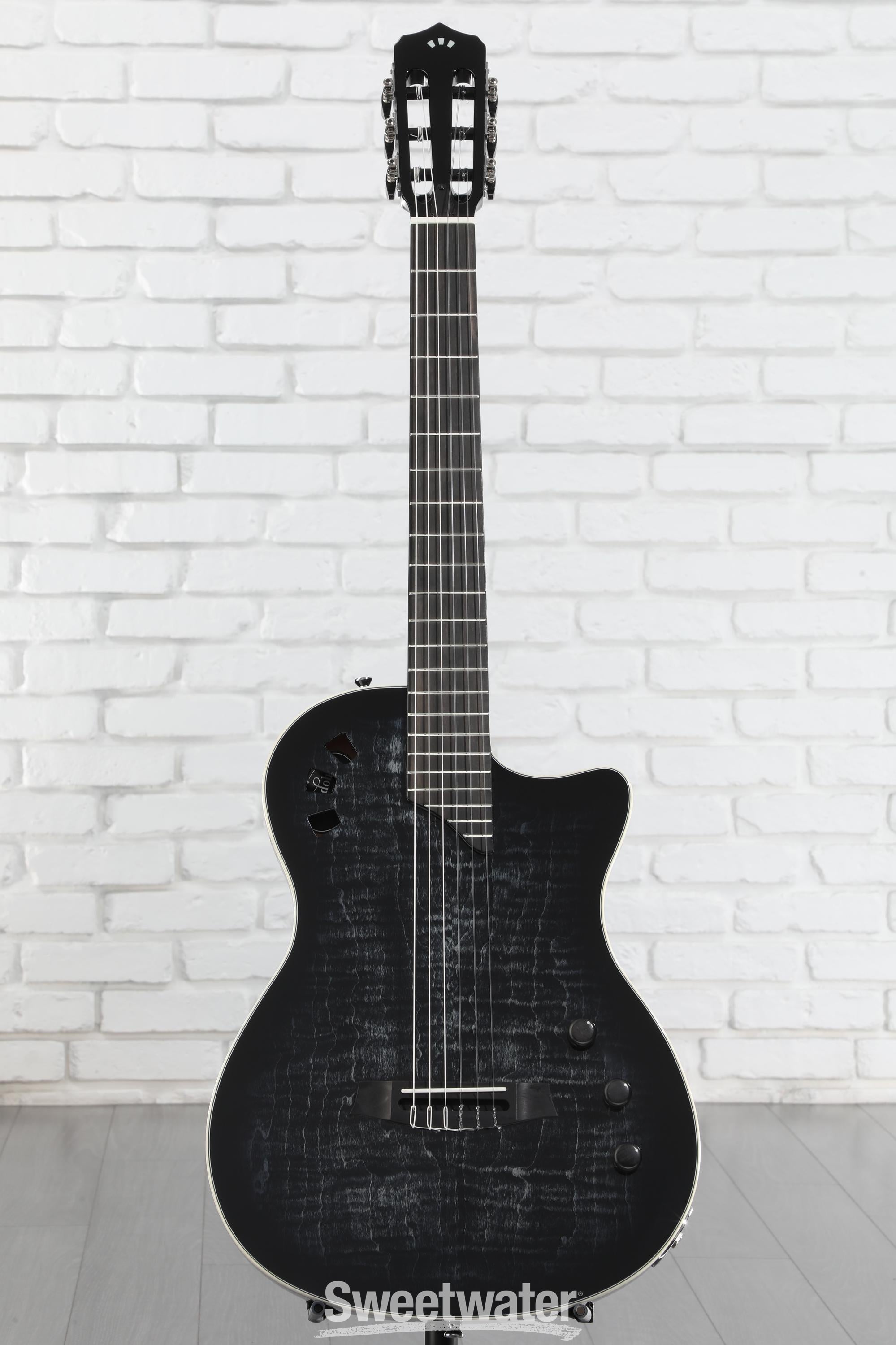 Cordoba Stage Nylon-string Acoustic-electric Guitar - Black