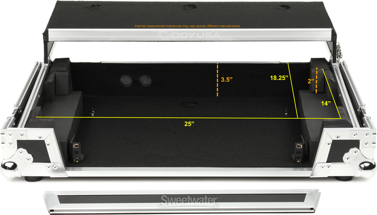 Odyssey FZGSPIDDJ8001 Case for Pioneer DDJ-800 | Sweetwater Odyssey FZGSPIDDJ8001 Case for Pioneer DDJ-800 | Sweetwater
