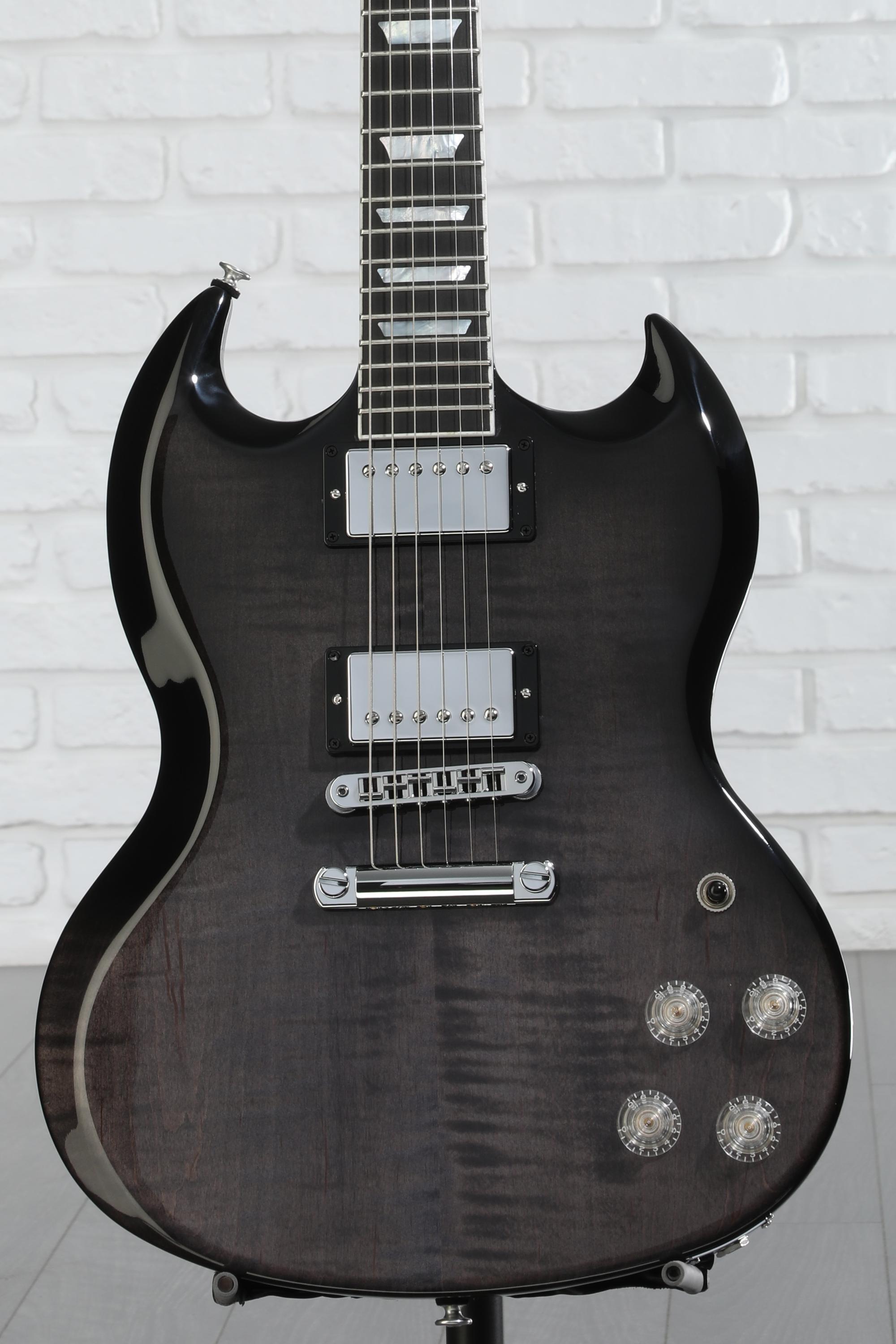 Gibson SG Modern - Trans Black Fade – Righteous Guitars