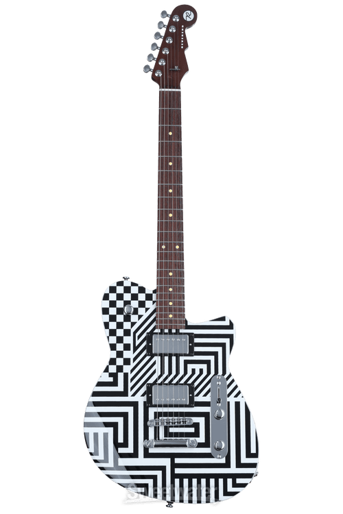 Reverend Jenn Wasner Signature Electric Guitar - Optic Interruption