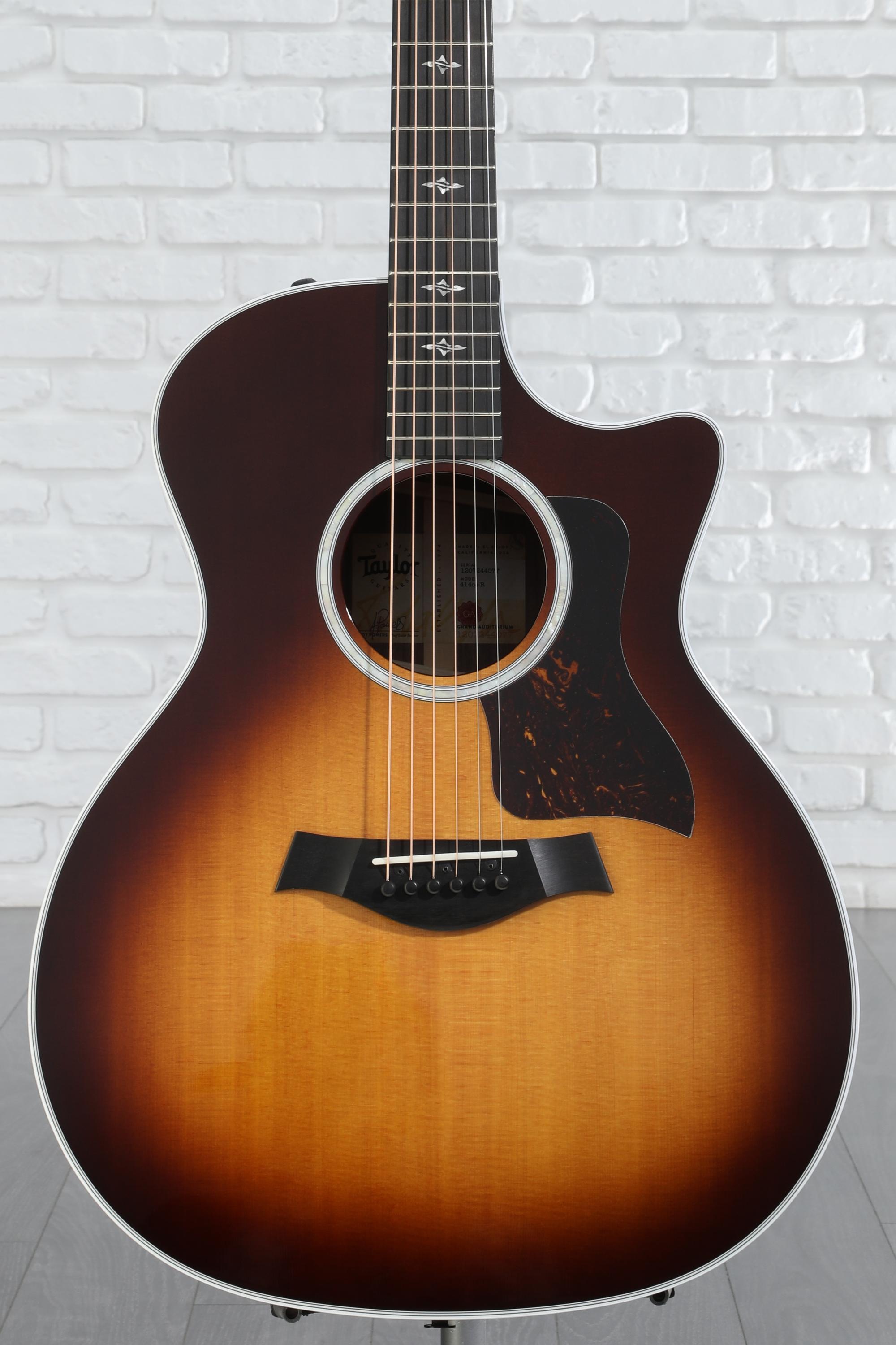 Taylor 414ce-R V-Class Acoustic-electric Guitar - Tobacco