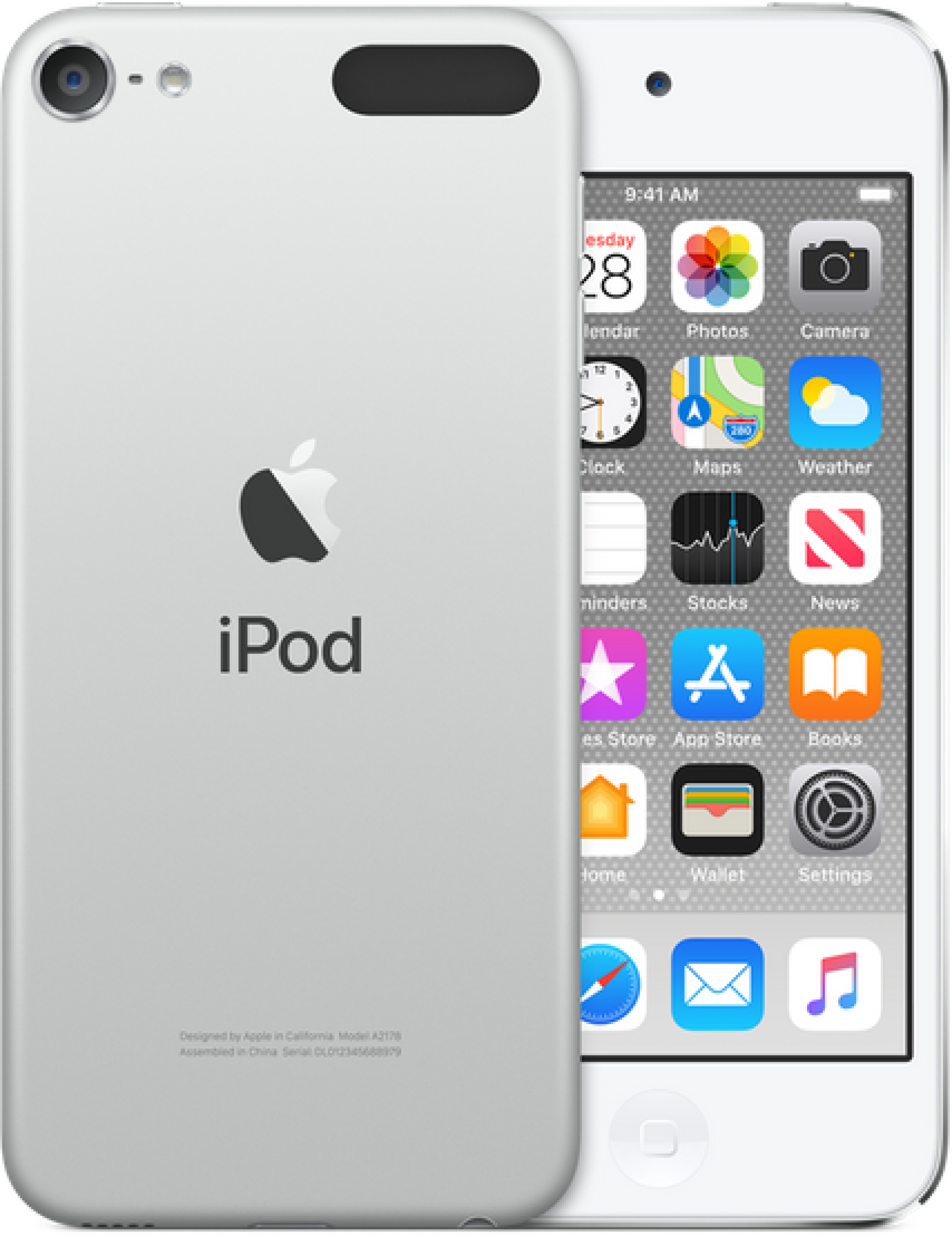 Apple iPod touch (128GB) - シルバー - ポータブルプレーヤー