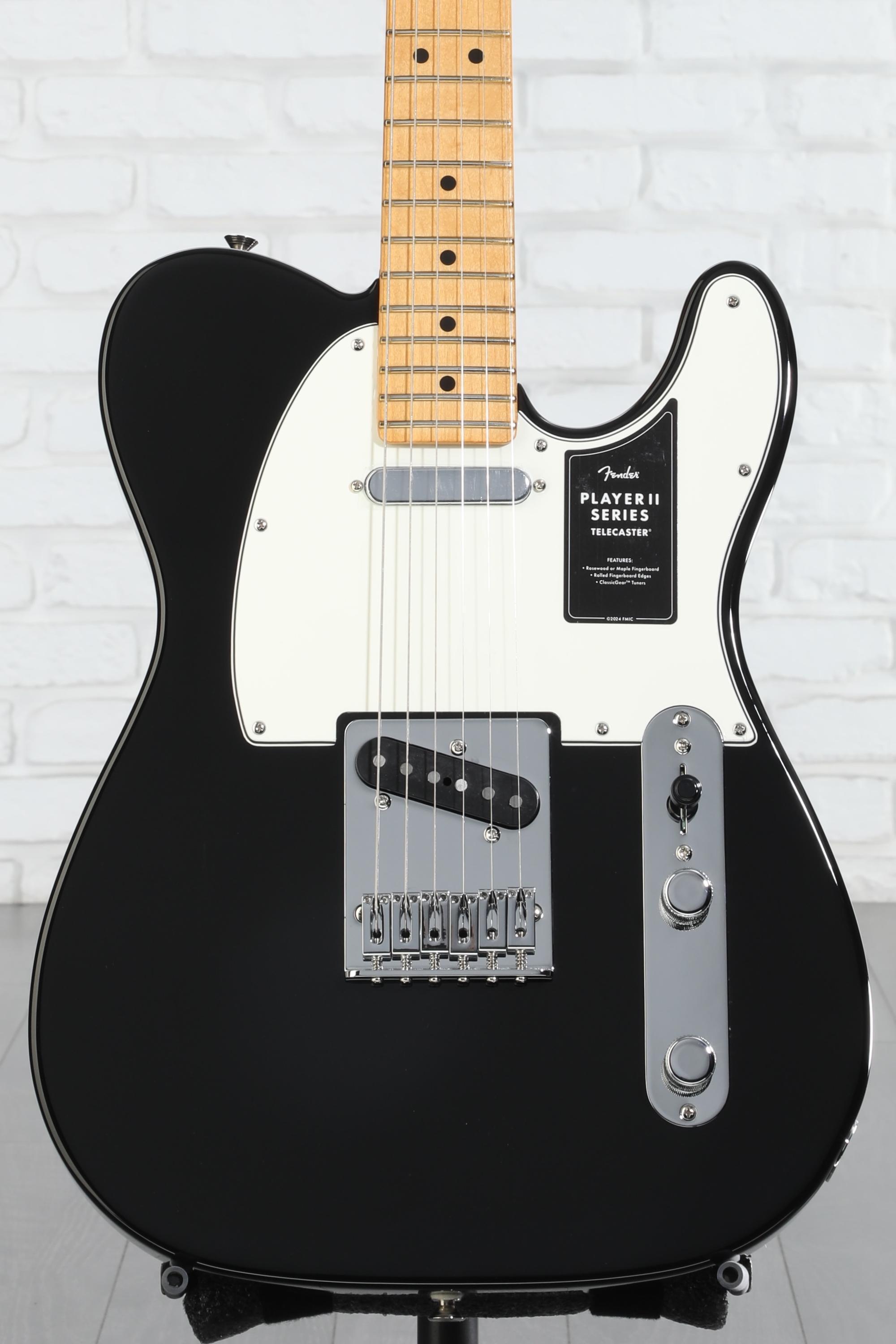 Fender Player II Telecaster Electric Guitar - Black with