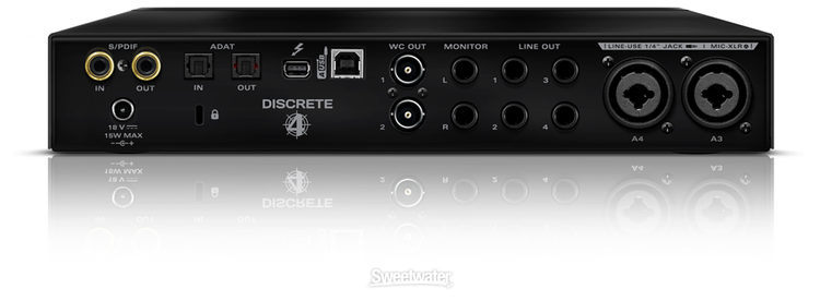 Antelope Audio Discrete 4 Microphone Preamp and Thunderbolt/USB 