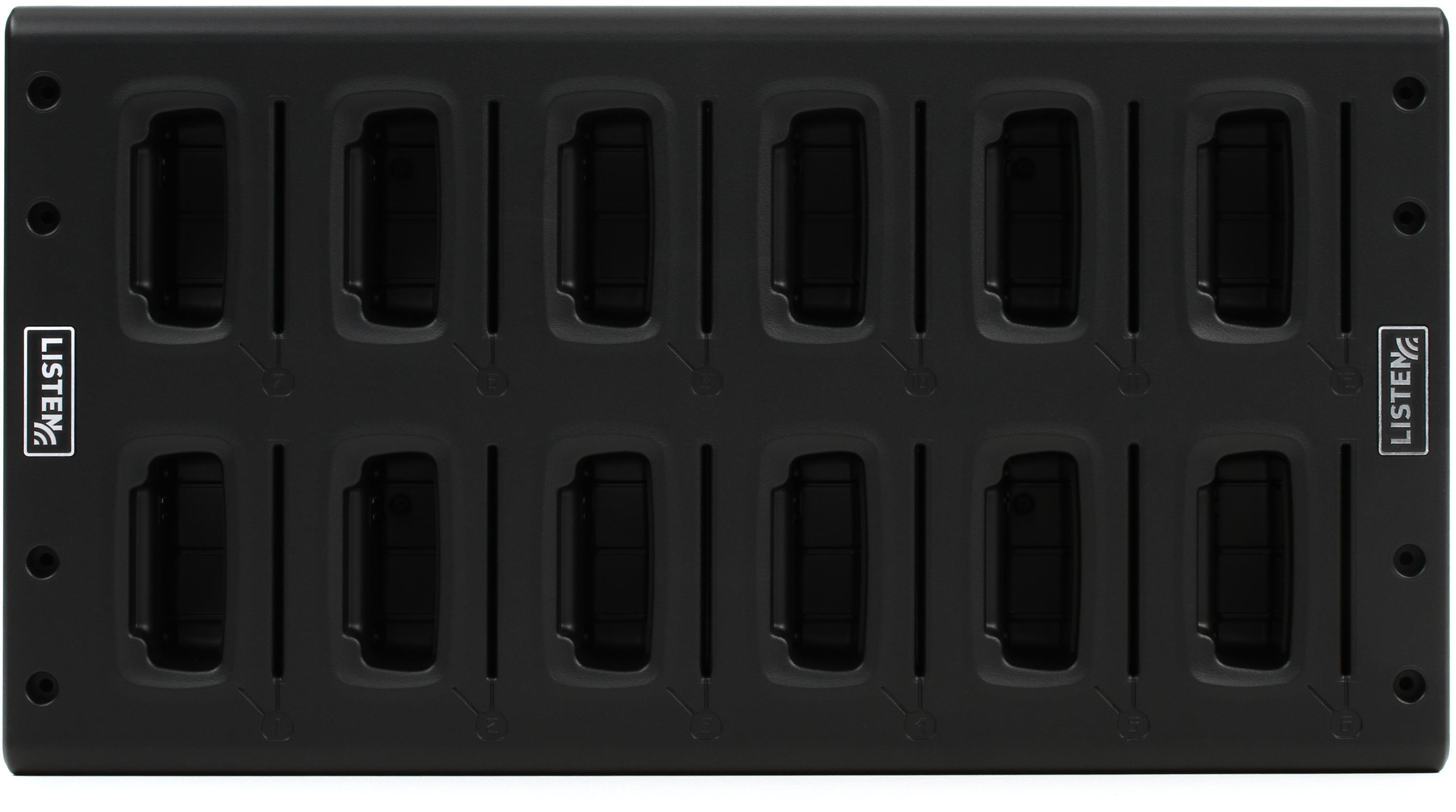 Photo of Listen Technologies LA-381 Intelligent 12-Unit Charging Tray
