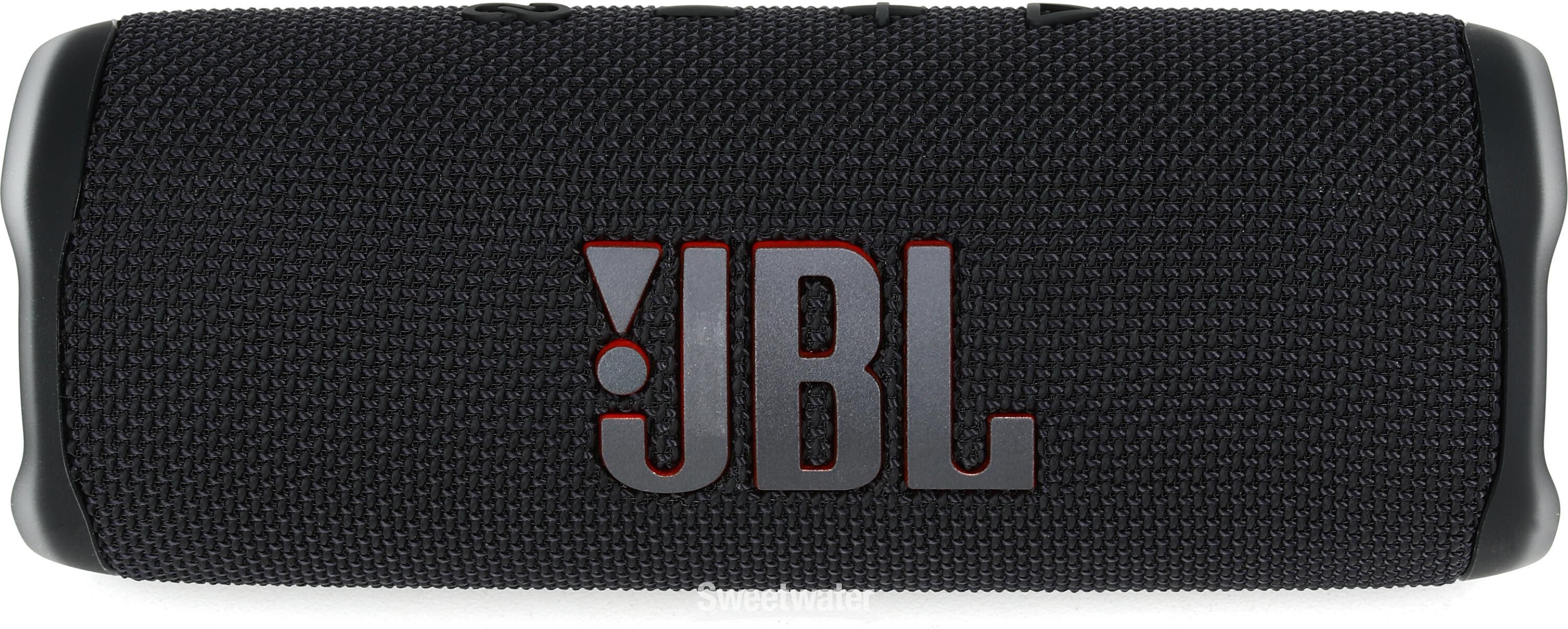 JBL Flip 6 Portable Waterproof Bluetooth Speaker - Black | Sweetwater