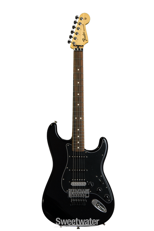 Fender Standard Stratocaster HSS with Floyd Rose - Black with