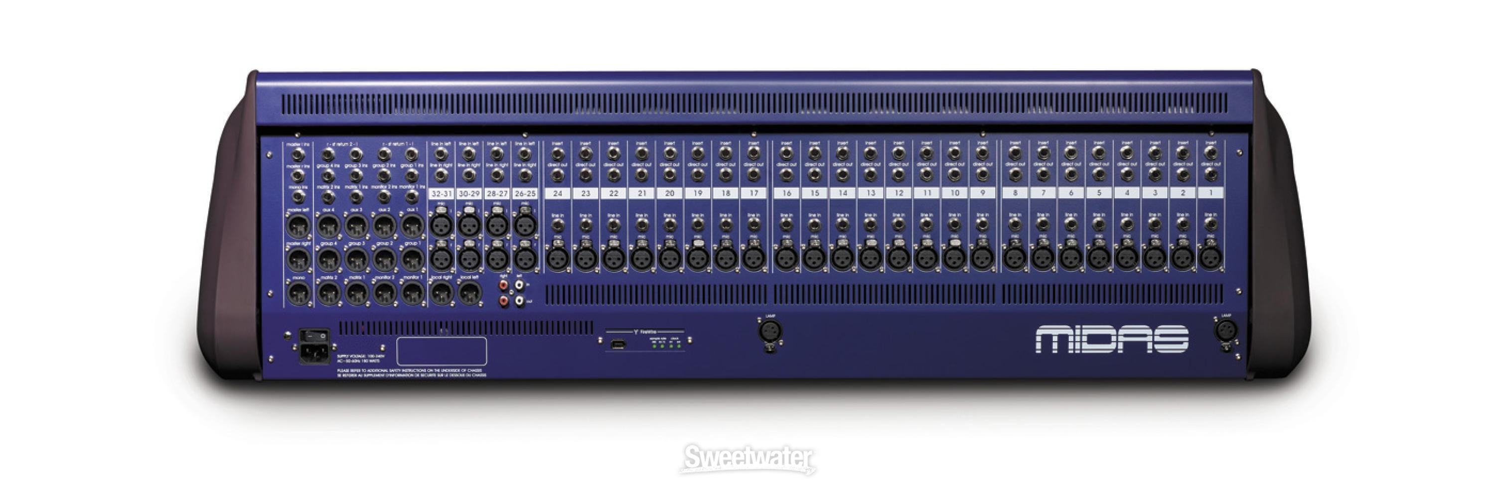Midas VeniceF32 - 32 Channel Firewire | Sweetwater