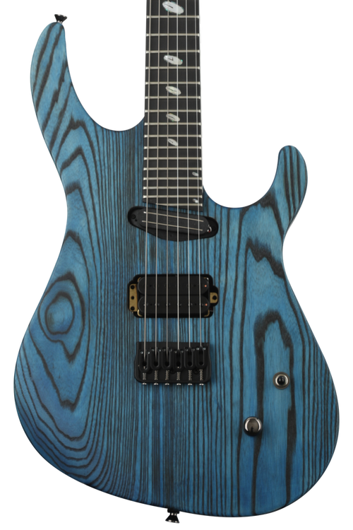 Caparison Guitars Horus FX-AM - Dark Blue Matt with Trans Black