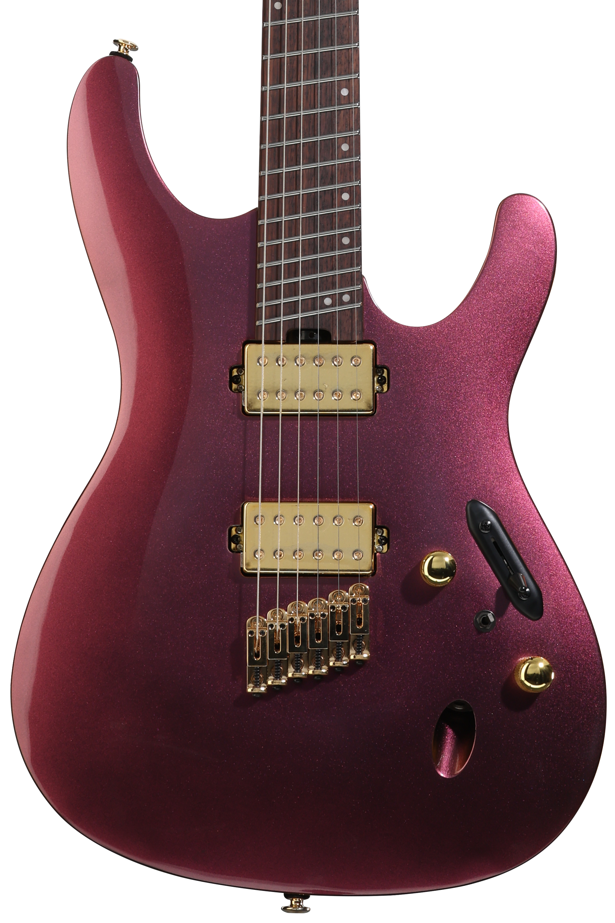 Ibanez Axe Design Lab SML721 Electric Guitar - Rose Gold Chameleon