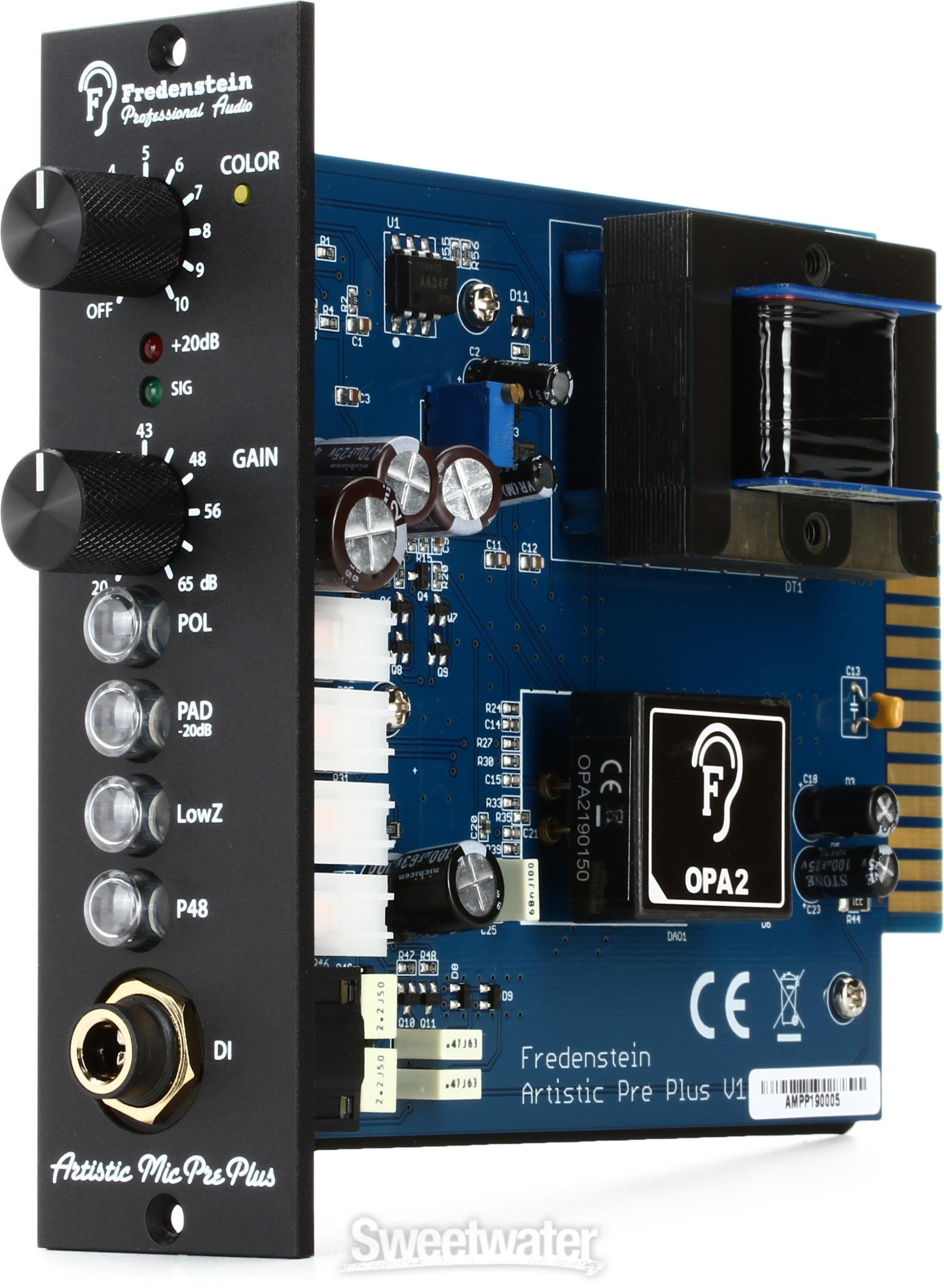 Fredenstein Artistic MicPre Plus 500 Series Microphone Preamp