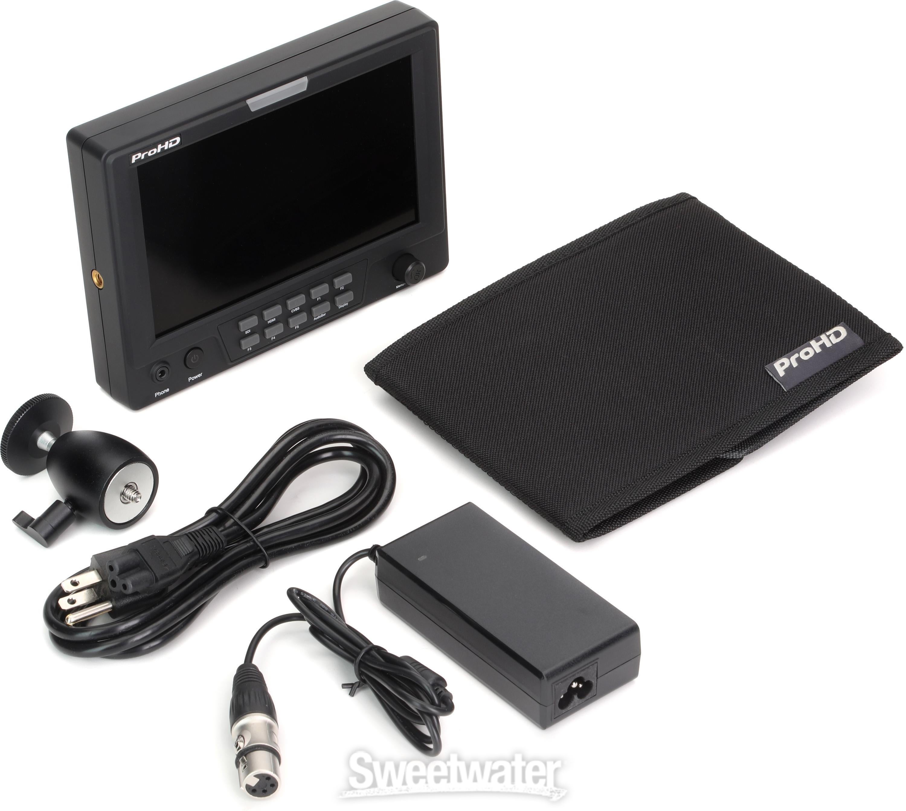 JVC DT-X71HP ProHD 7-inch ProHD Portable LCD Monitor | Sweetwater