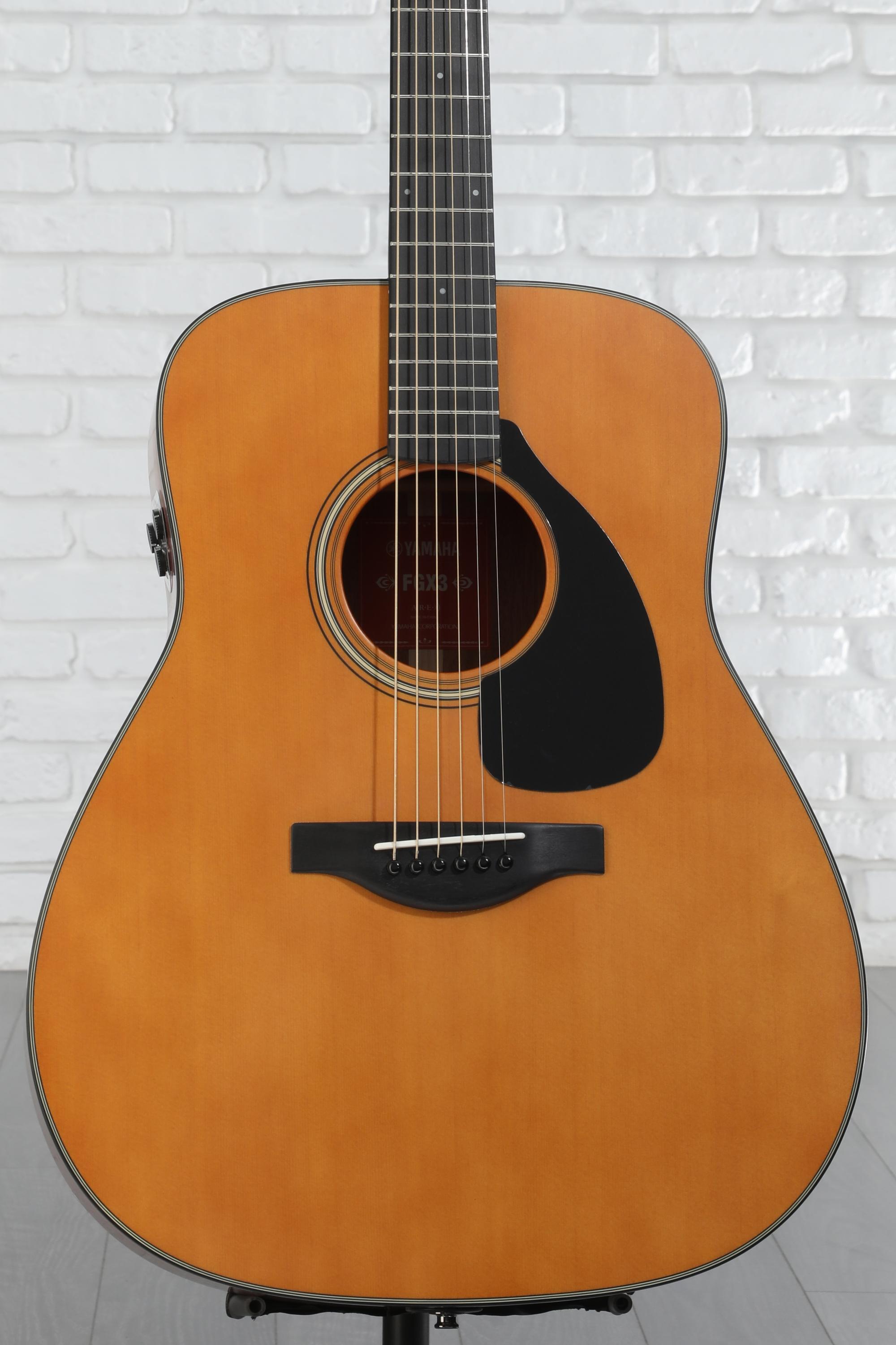 Yamaha Red Label FGX3 Acoustic Guitar - Natural | Sweetwater