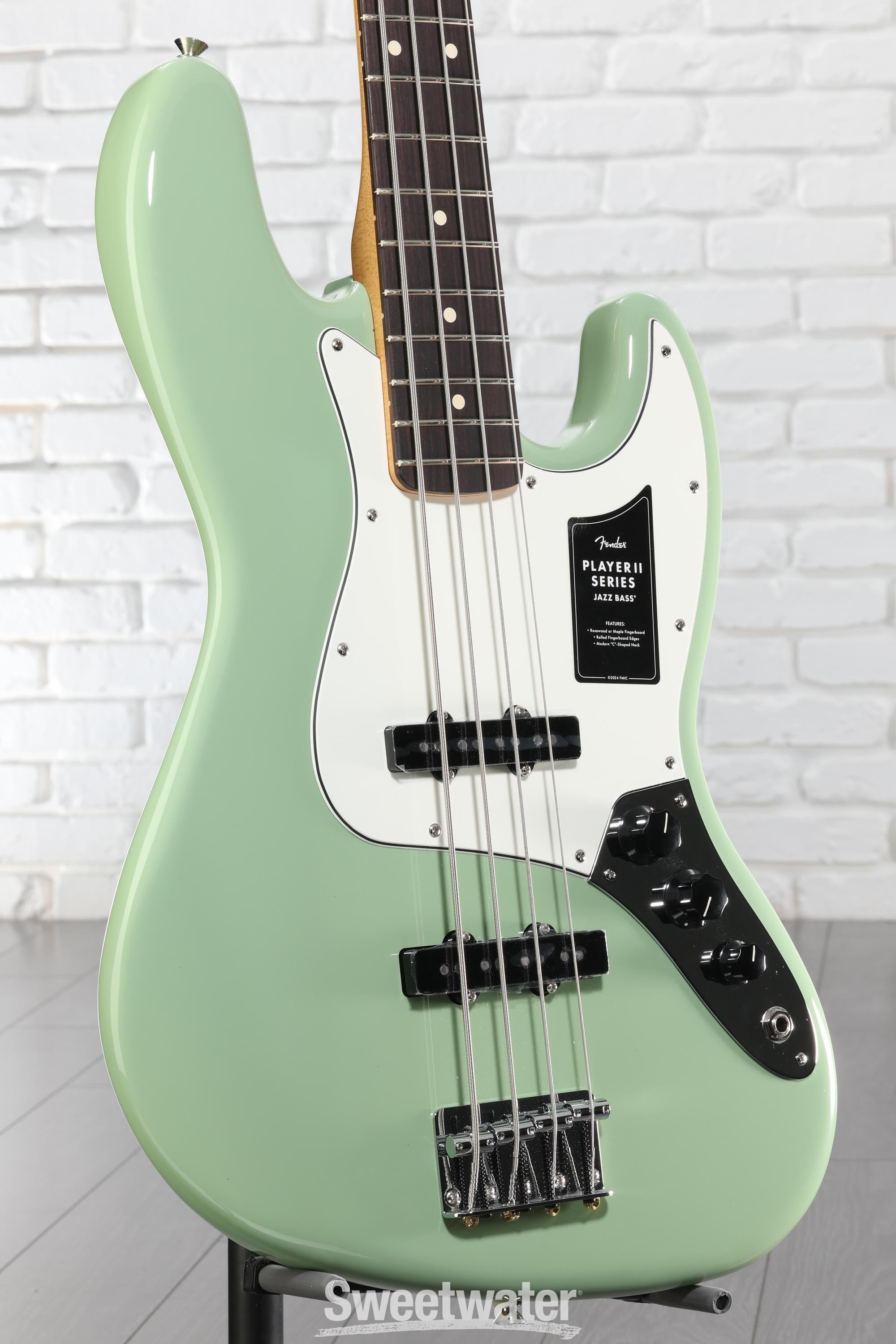 ベース fender prayers jazz bass Fender Player II Jazz Bass - Birch Green with Rosewood Fingerboard