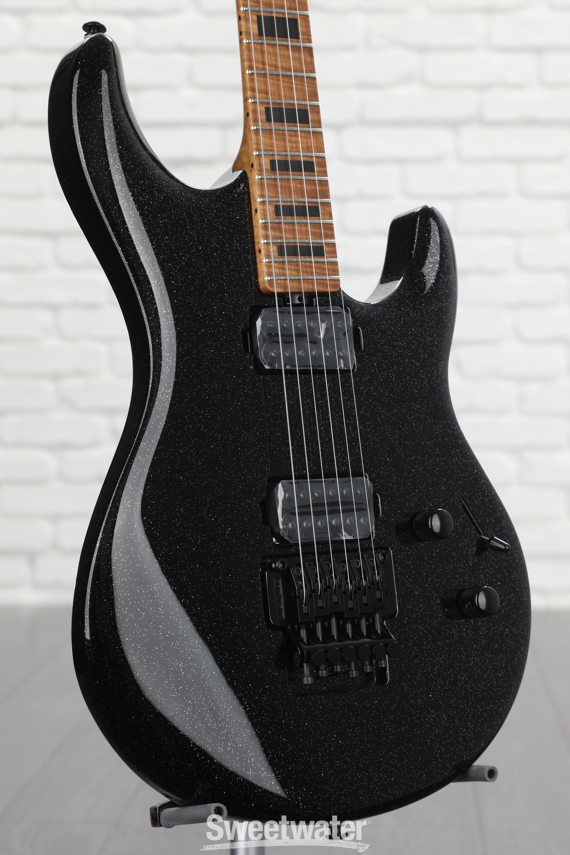 Music Man Luke II Black Sparkle 2003 | Demo by Paul Audia