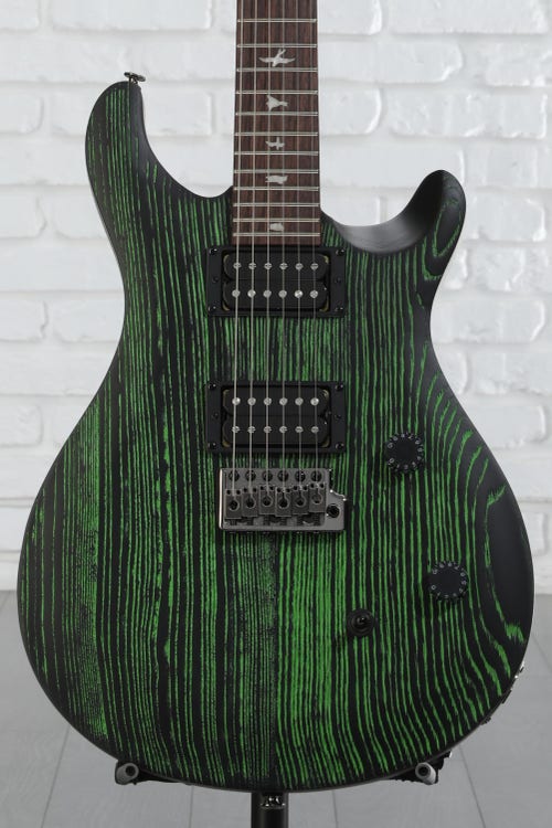 PRS SE Sandblasted CE 24 Electric Guitar - Sandblasted Green, Limited Edition