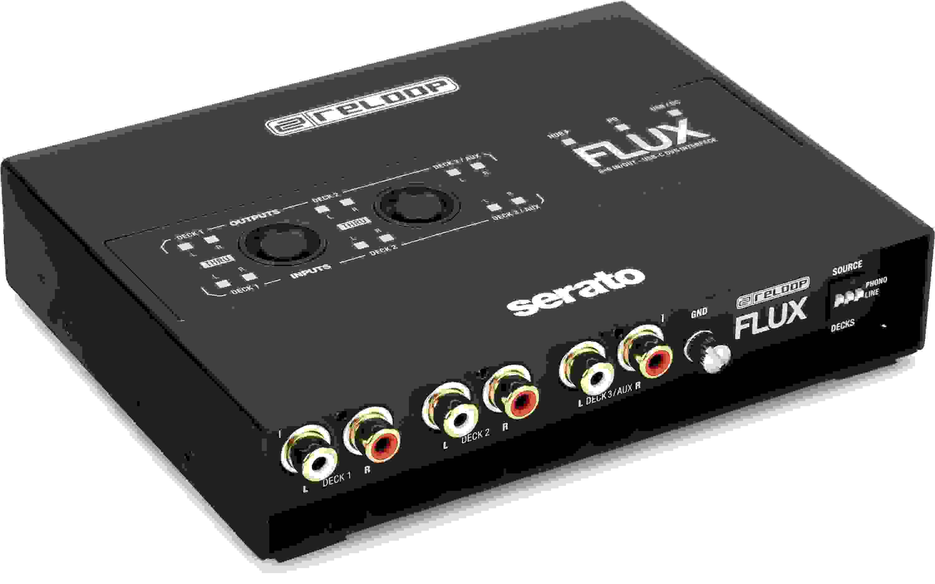 Reloop Flux 3-channel 6x6 DVS Interface for Serato DJ Pro