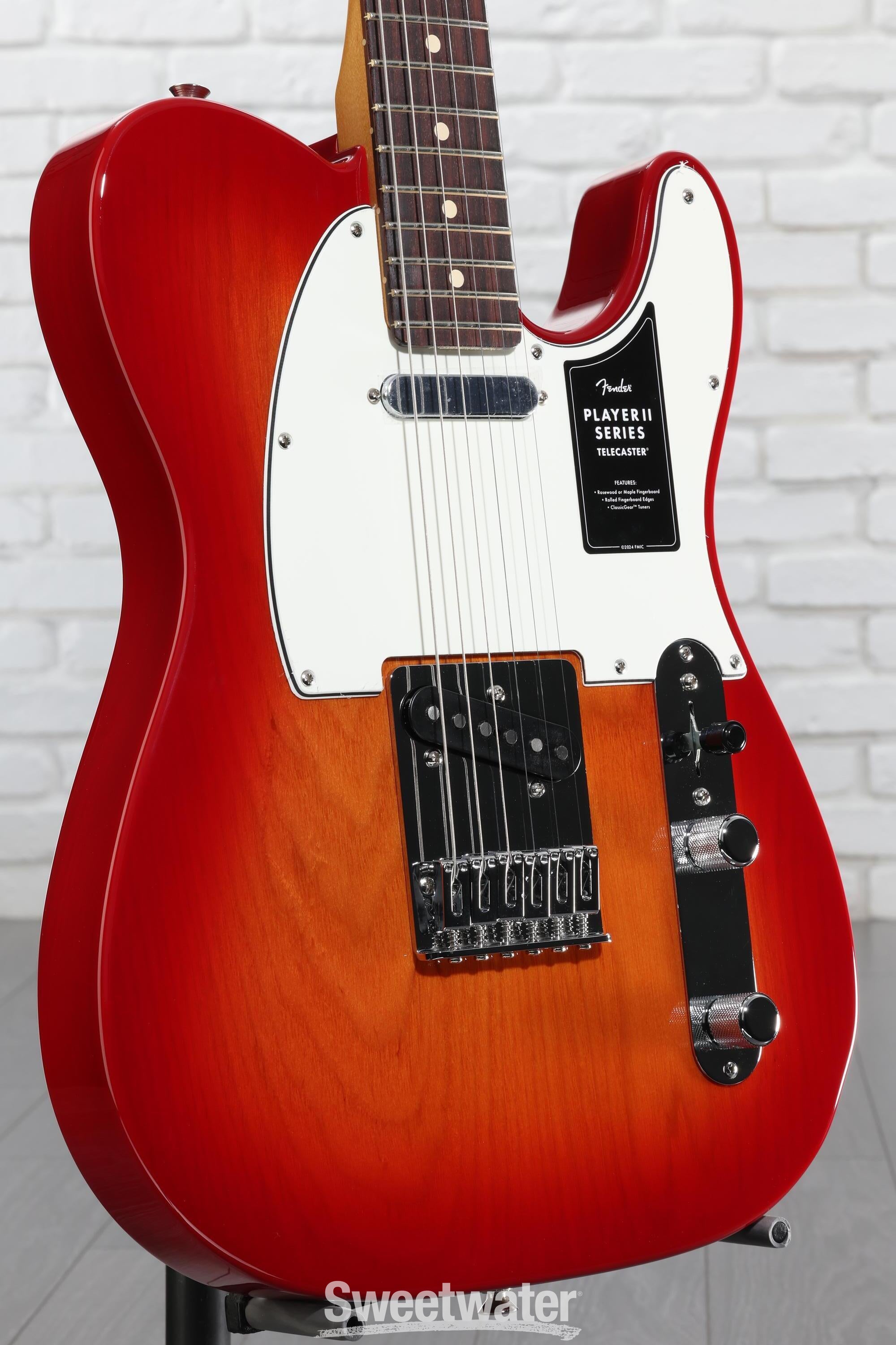 ギター Fender Player II Telecaster Rose wood Fender Player II Telecaster Chambered Ash White Blonde RW