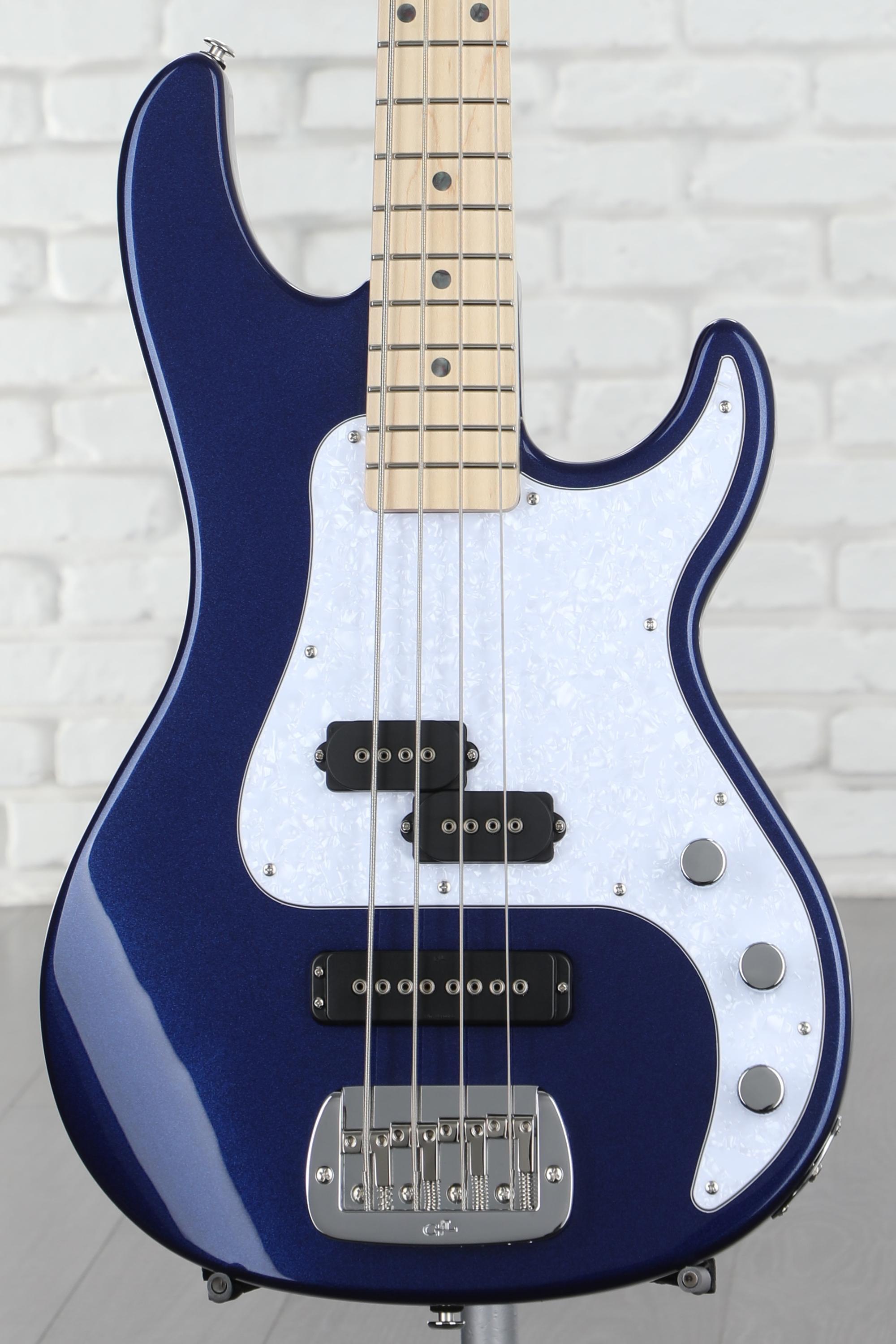 G&L 45th Anniversary Limited Edition SB-2 Bass Guitar - Sapphire Blue ...
