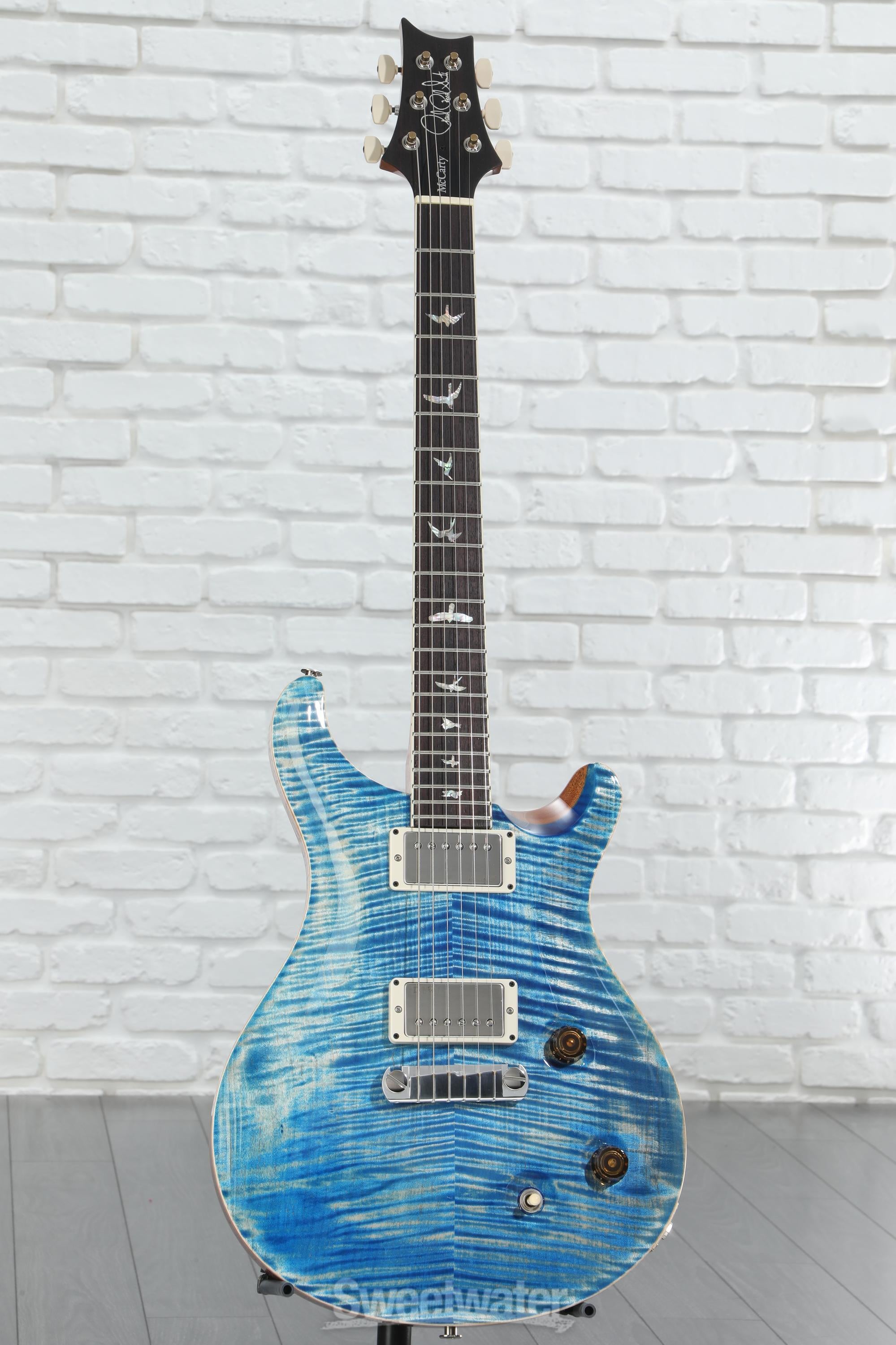 PRS McCarty Electric Guitar - Faded Blue Jean | Sweetwater