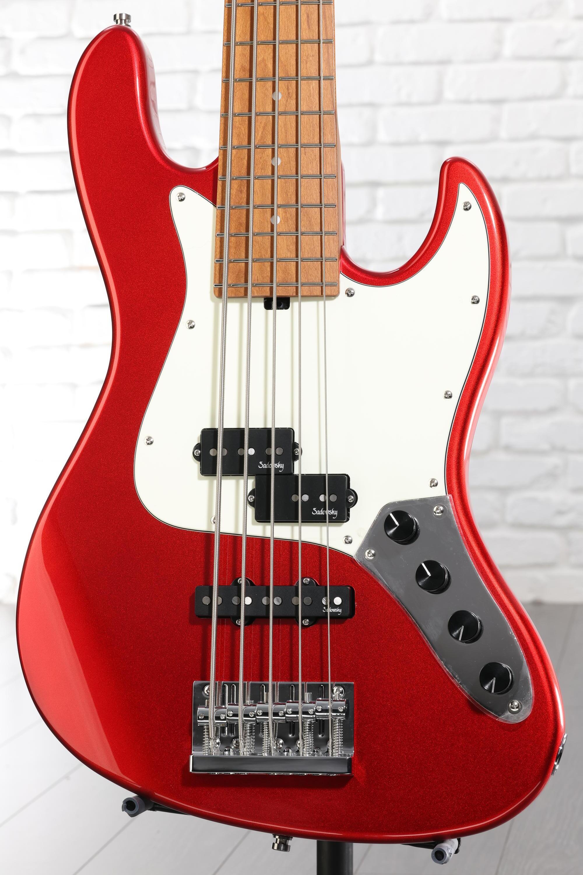 Sadowsky MetroExpress 21-fret Hybrid PJ 5-string Bass - Candy