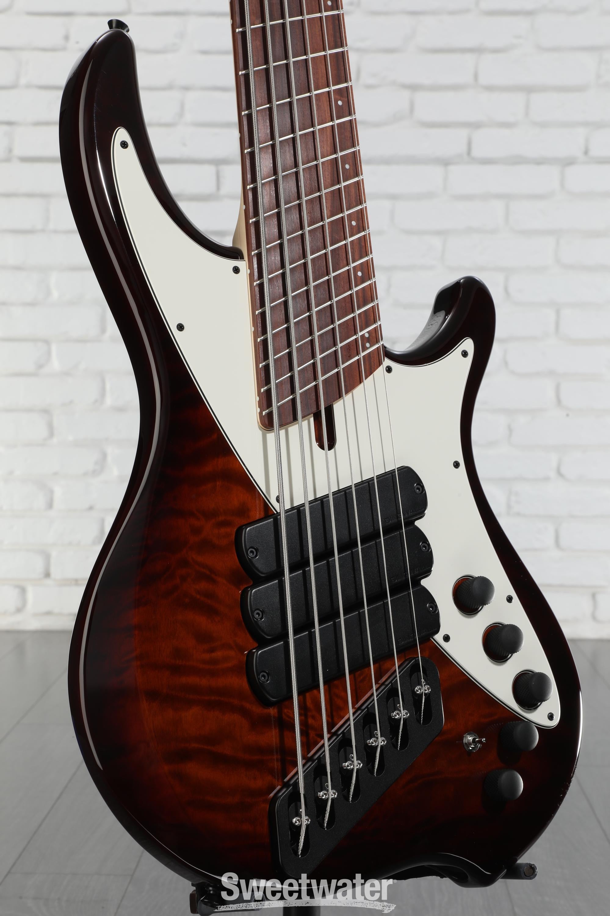 Dingwall Combustion レフティ　6弦エレキベース Dingwall Combustion-6 Vintage Burst Lefty | Bass Buddha