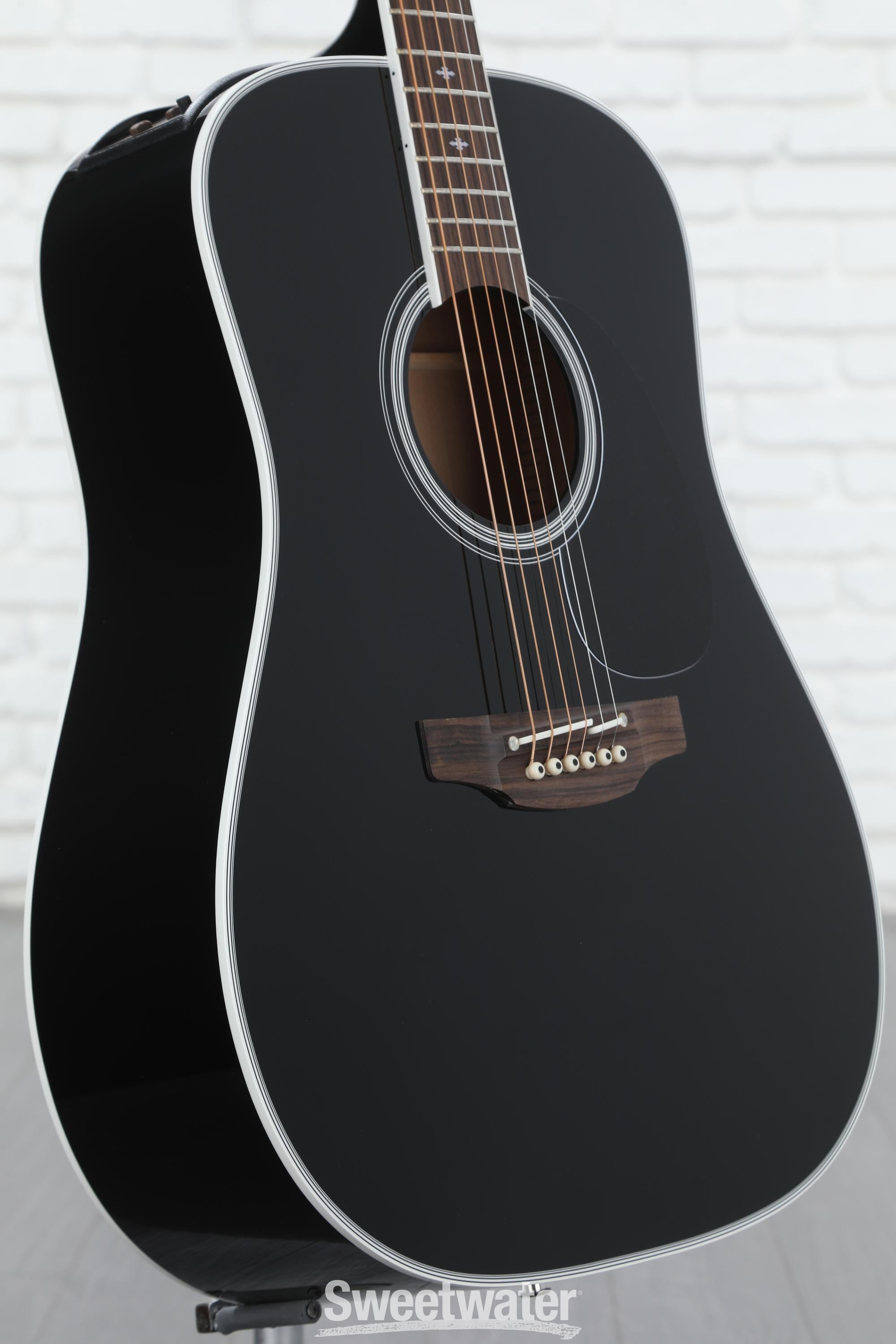 Takamine FT341 Acoustic-electric Guitar - Gloss Black | Sweetwater