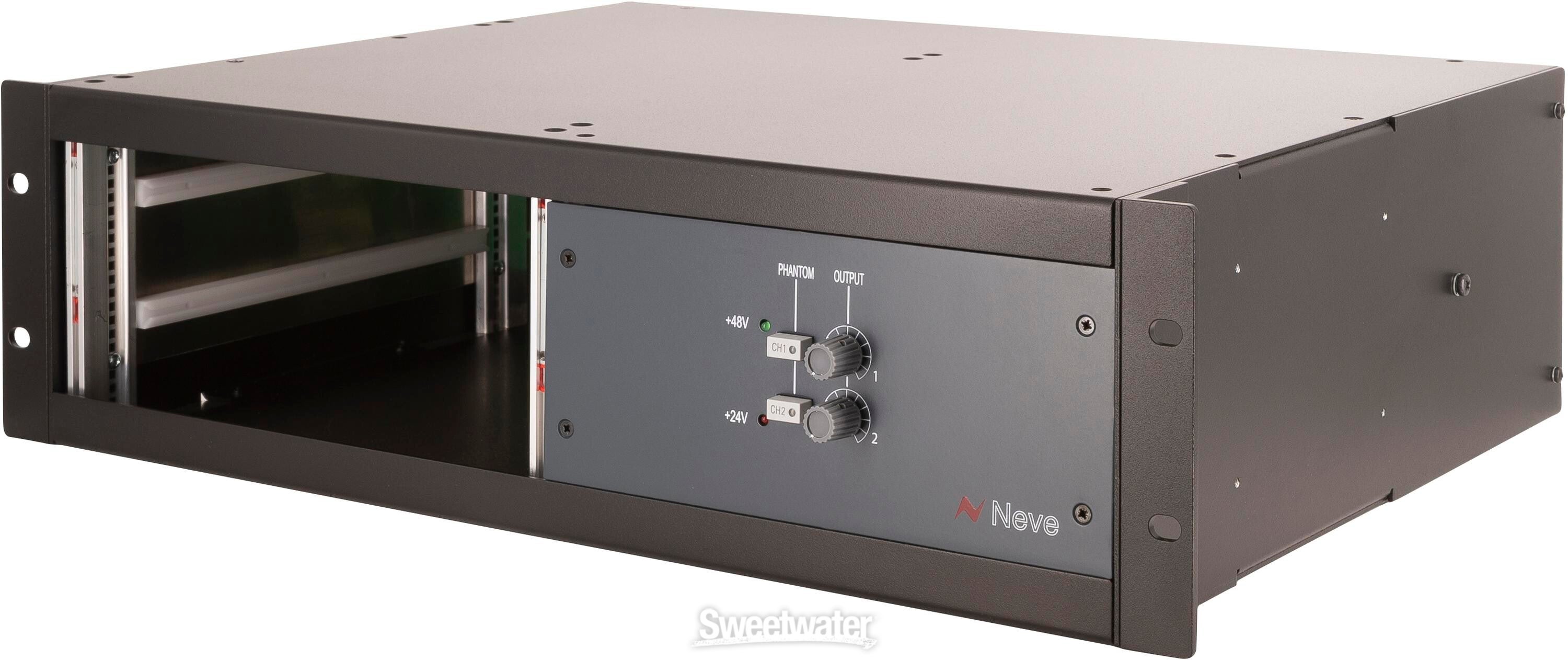 Neve 2-slot 80-series Chassis & Power Supply (Horizontal) | Sweetwater