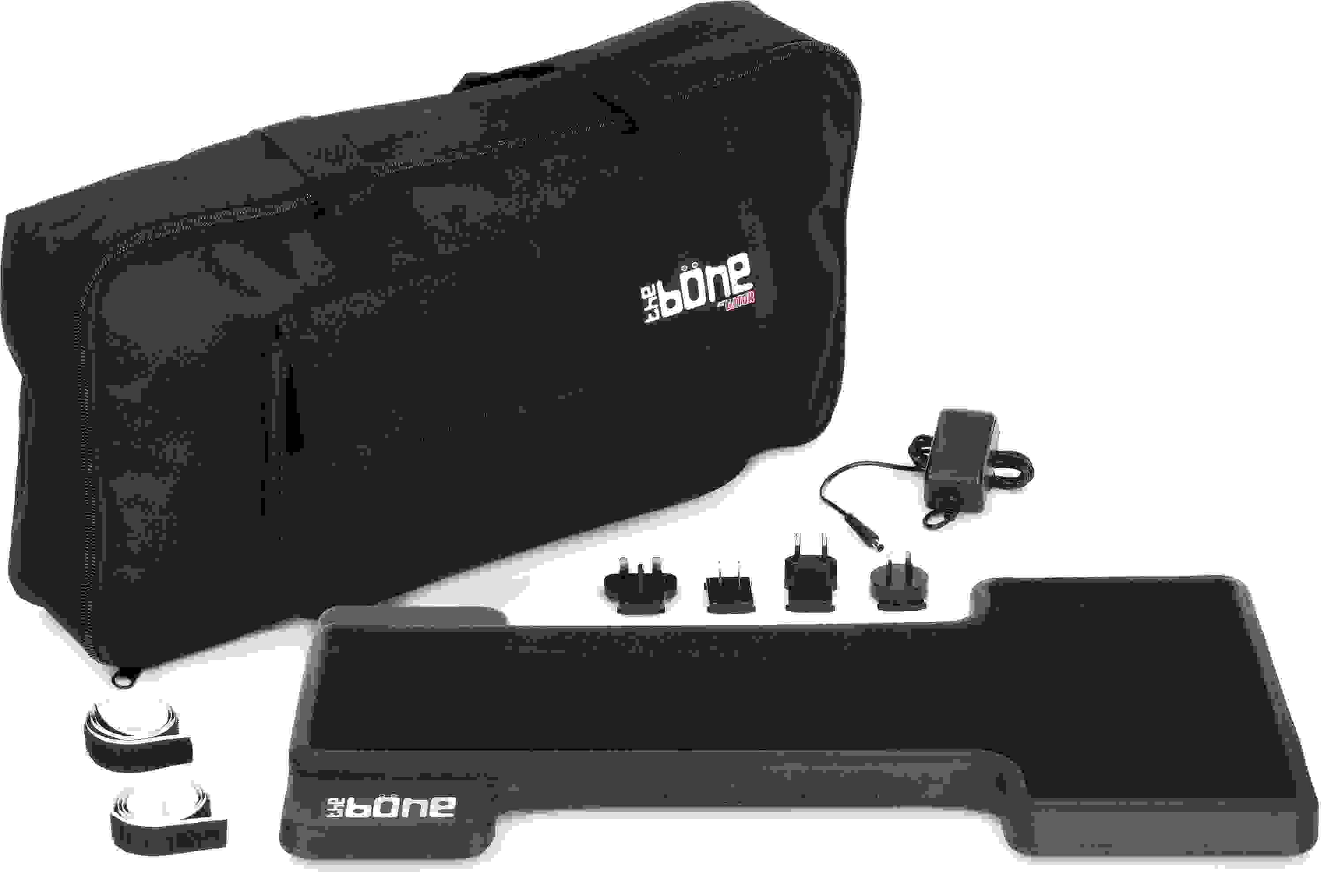 Gator G Bone 5 Pedal Molded Pedal Board With Carry Bag Sweetwater 5248