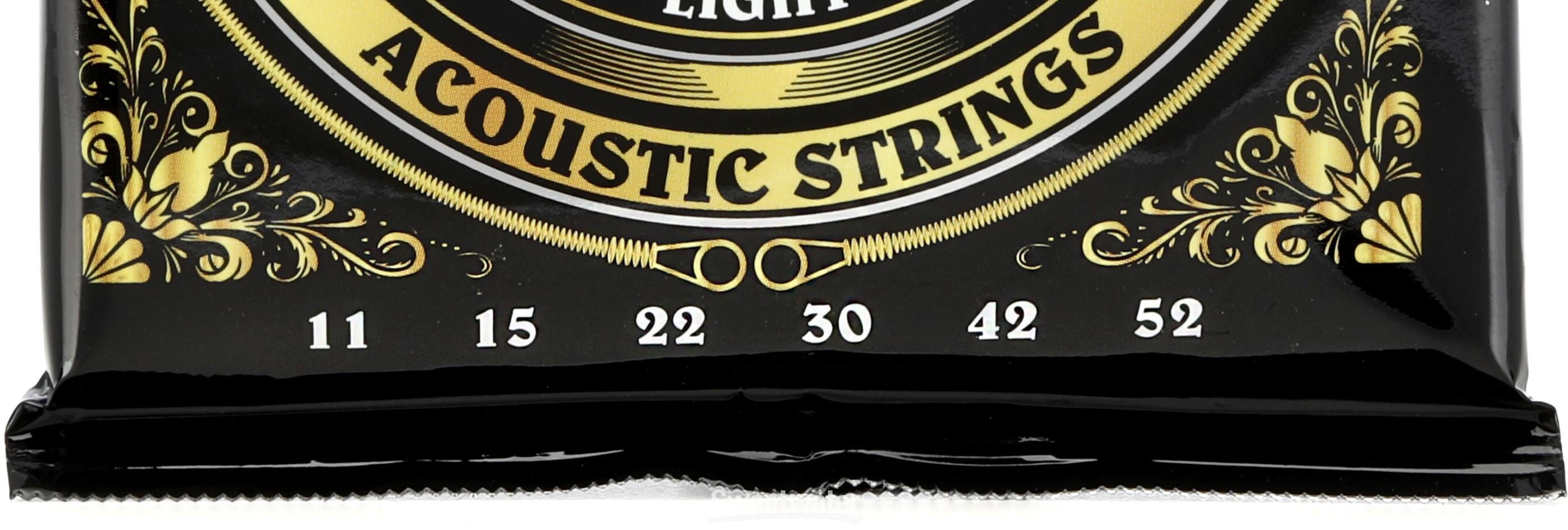 Ernie Ball 2568 Aluminum Bronze Acoustic Guitar Strings .011