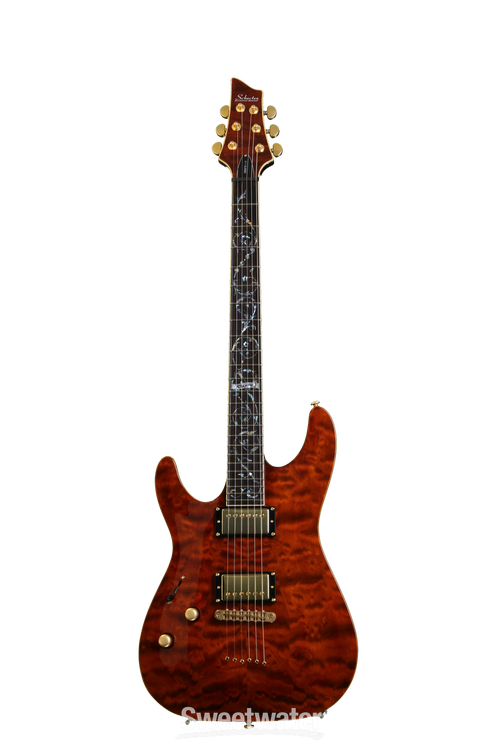 Schecter C-1 Classic Left-handed - Antique Amber