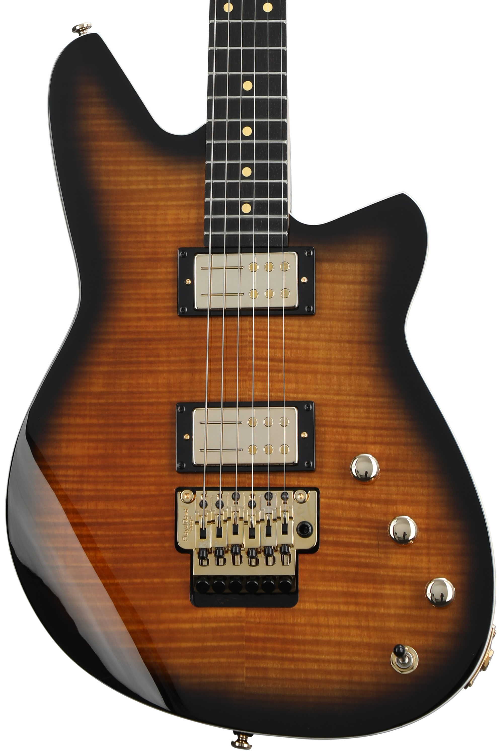Reverend Kingbolt RA Electric Guitar - Coffee Burst | Sweetwater