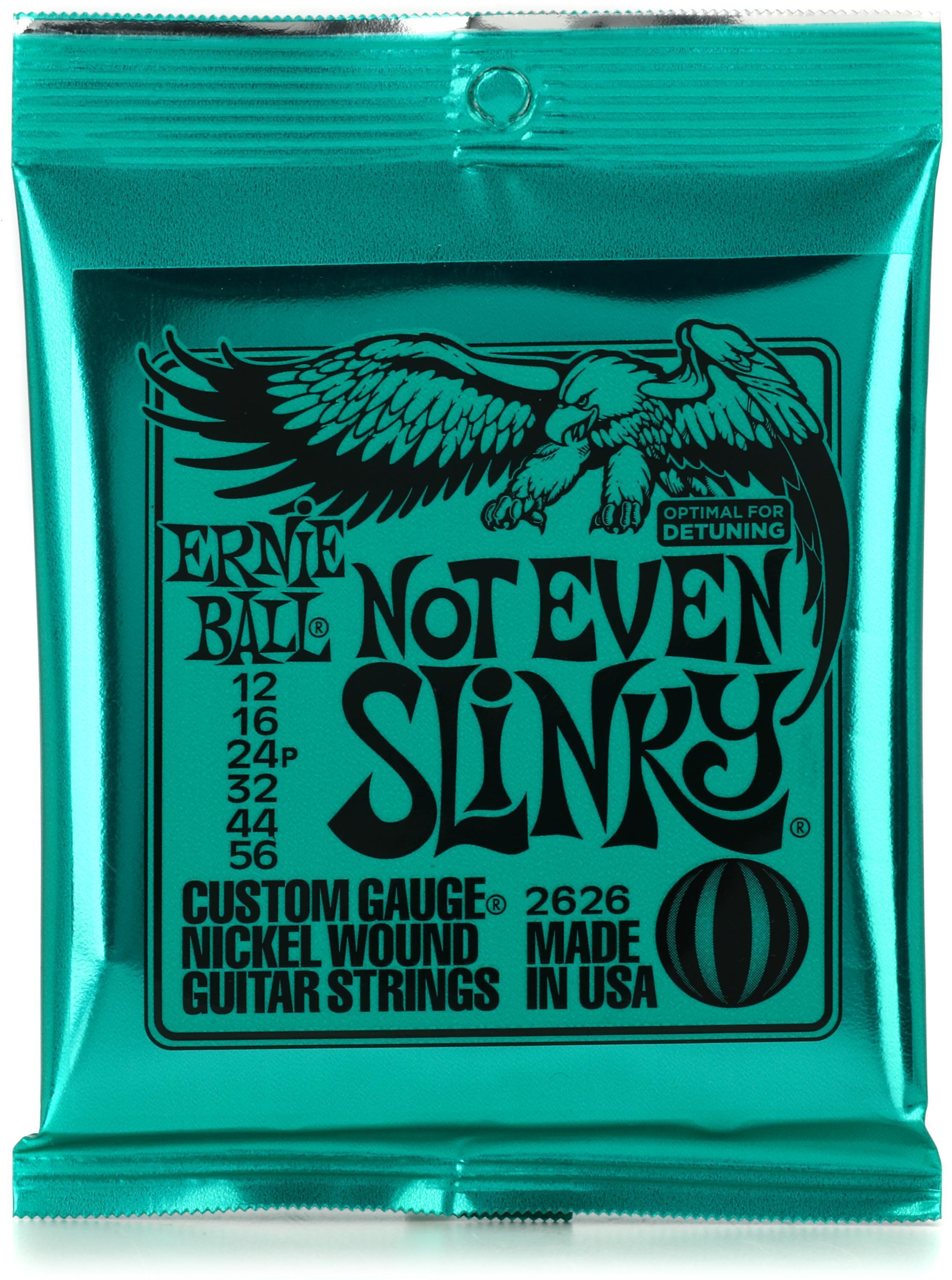 Ernie Ball 2626 Not Even Slinky Nickel Wound Electric Guitar Strings -  .012-.056