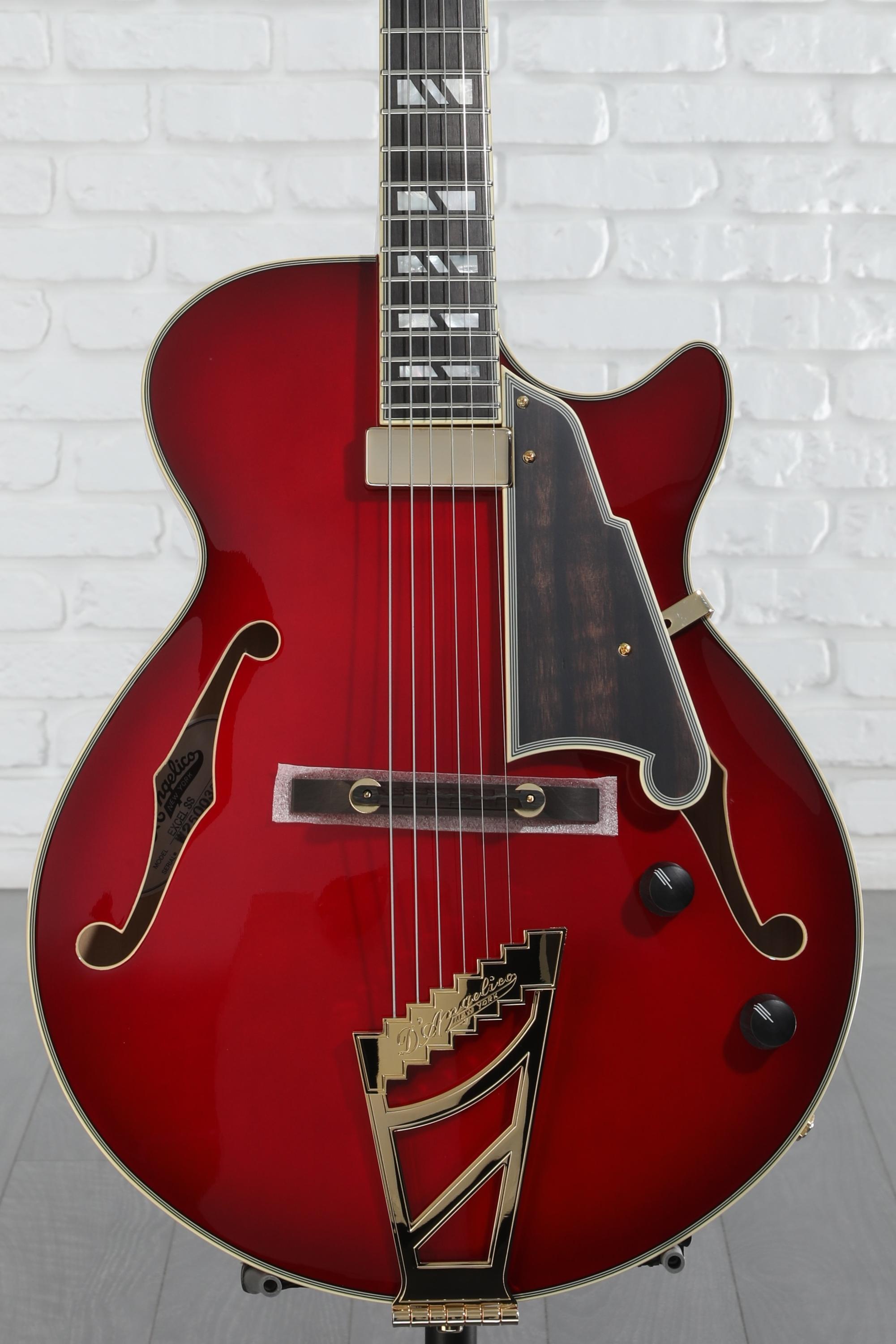 D'Angelico Excel SS Soho Hollowbody Electric Guitar - Dark