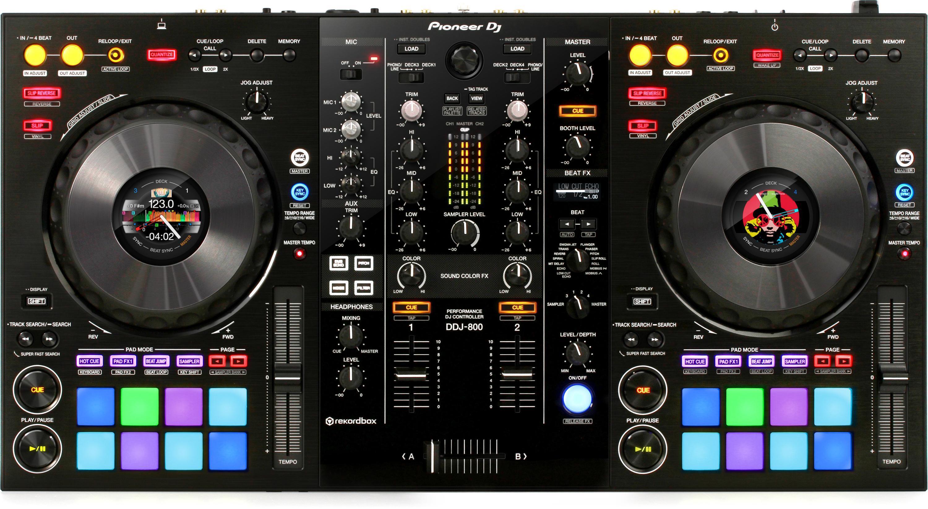 Pioneer DJ DDJ-800 DJコントローラー-