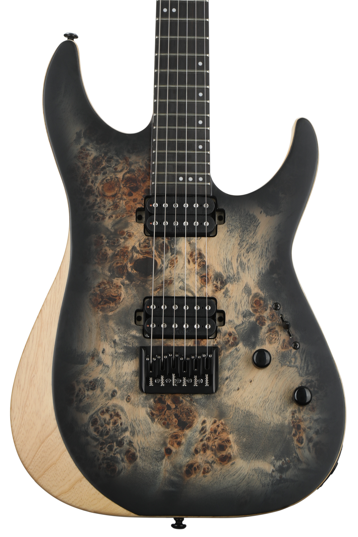 Schecter Reaper-6 - Satin Charcoal Burst | Sweetwater
