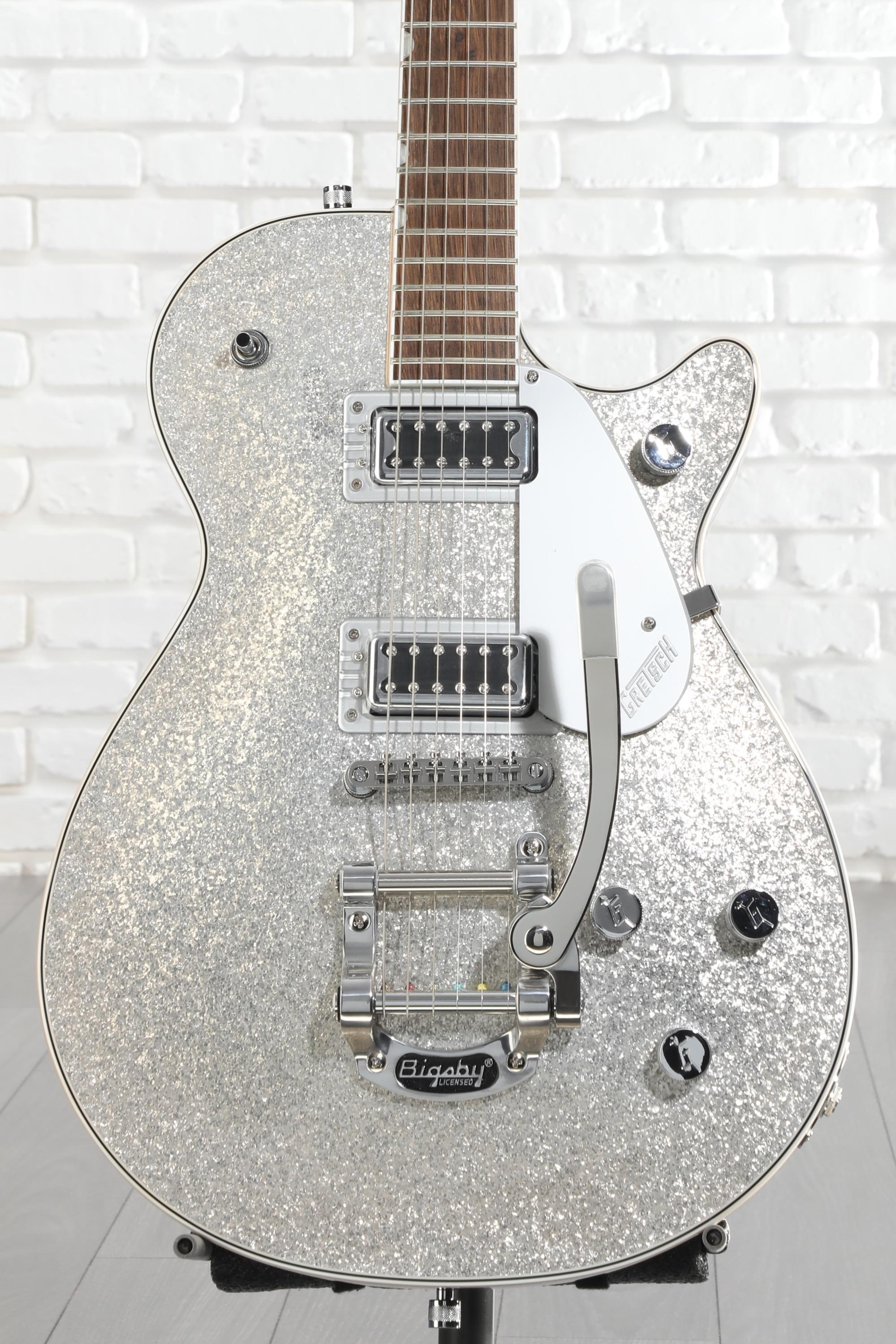 Gretsch Electromatic Jet Electric Guitar - Silver Sparkle | Sweetwater