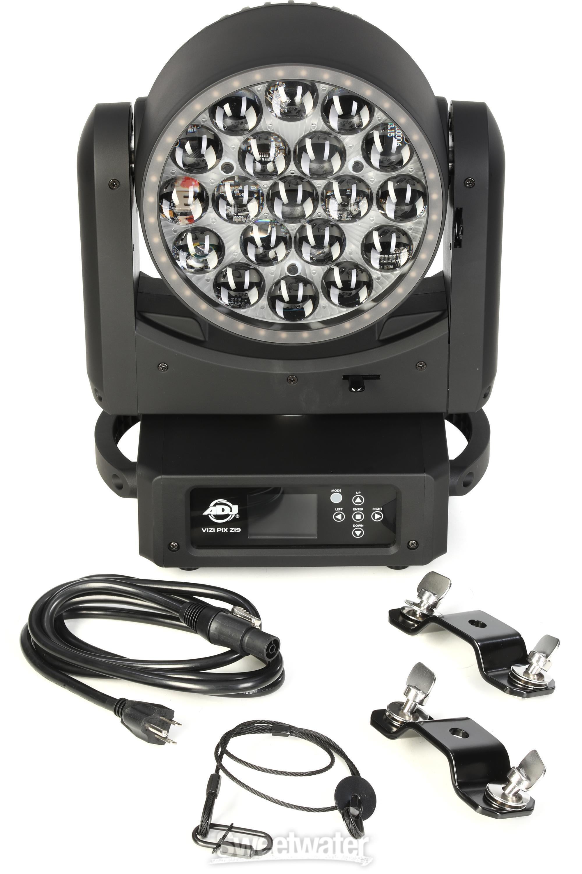 ADJ Vizi Pix Z19 Moving-head Wash Fixture | Sweetwater