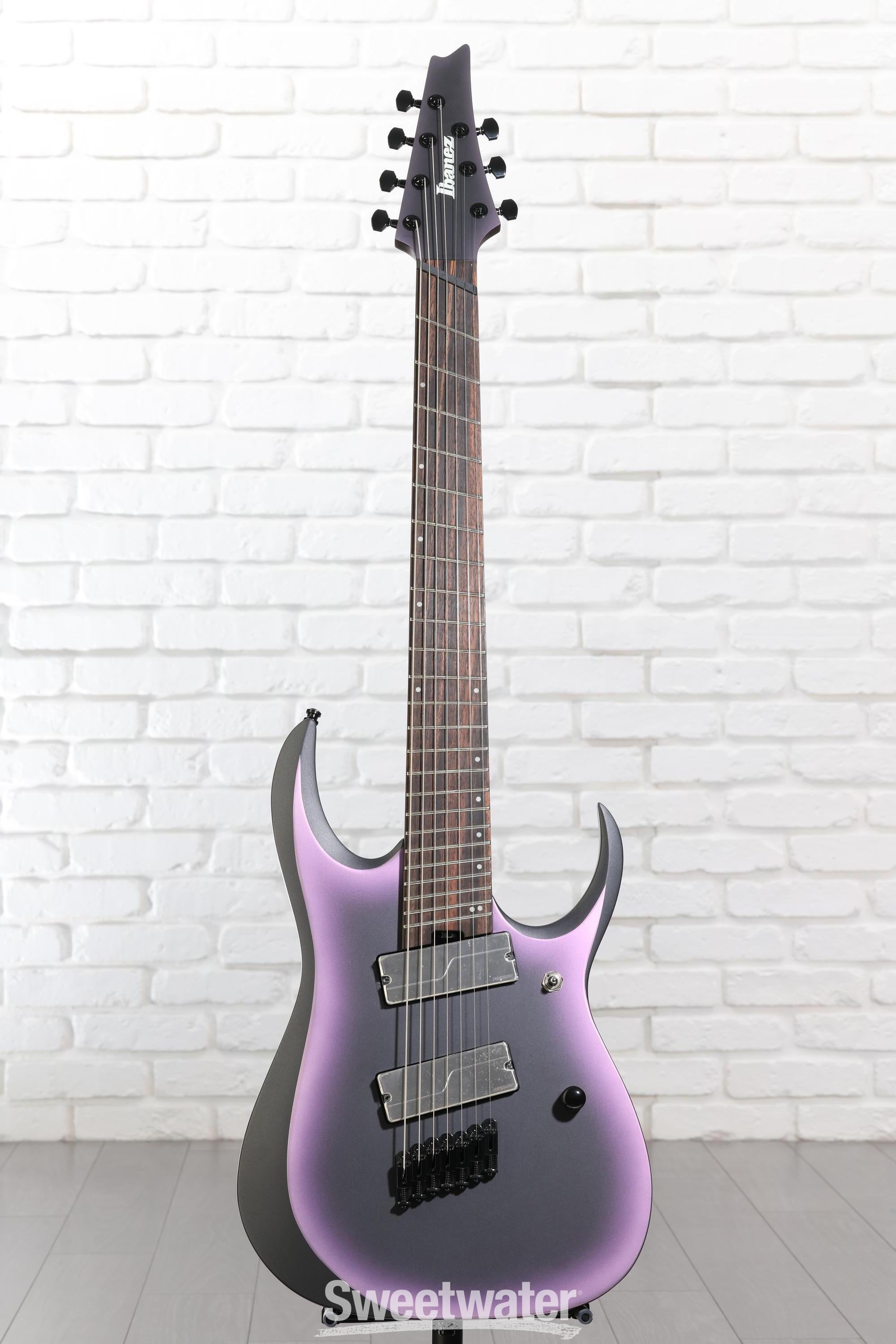 Ibanez Axion Label RGD71ALMS - Black Aurora Burst Matte | Sweetwater