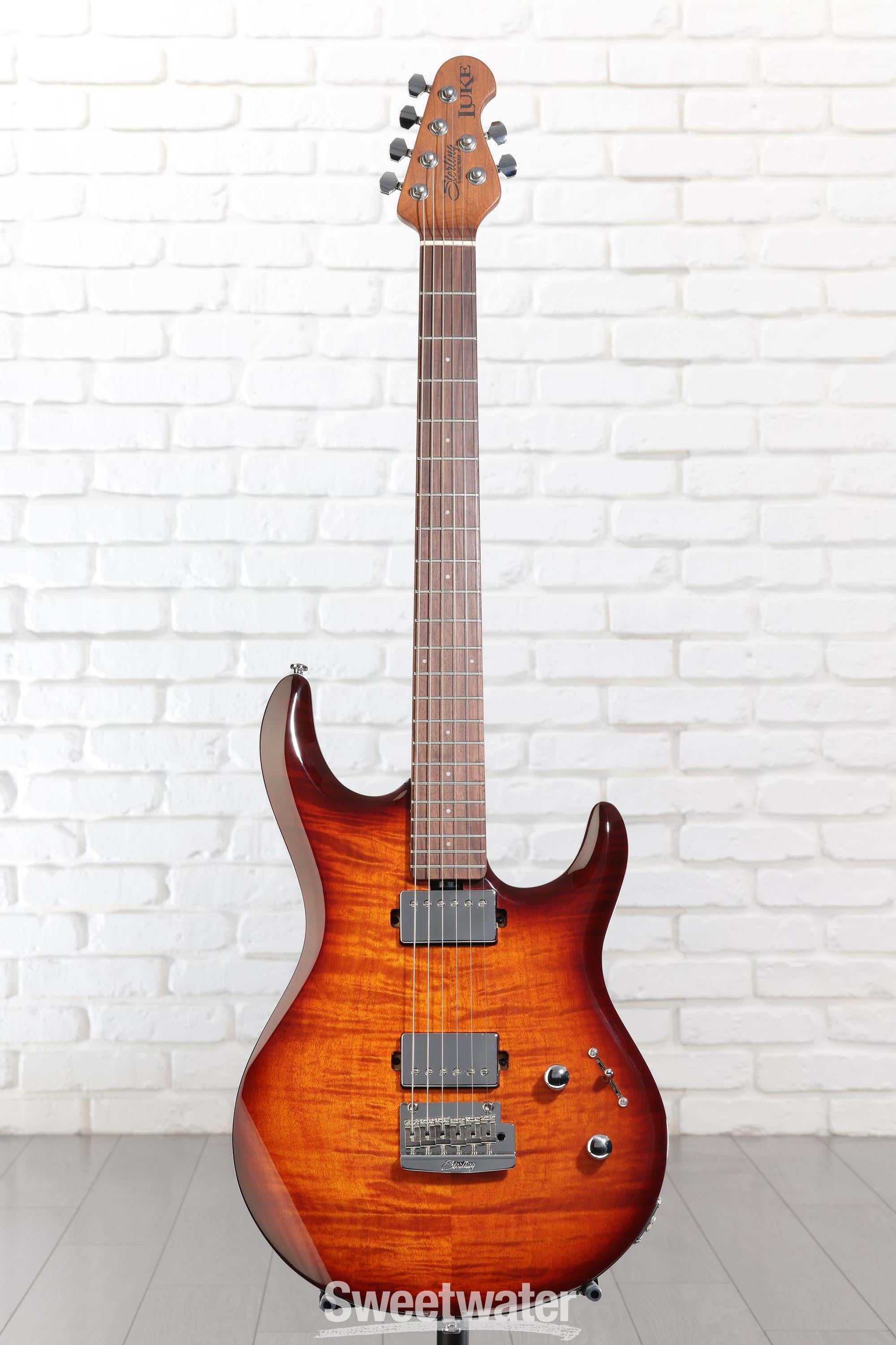 Sterling By Music Man Steve Lukather LK100 Electric Guitar - Hazel