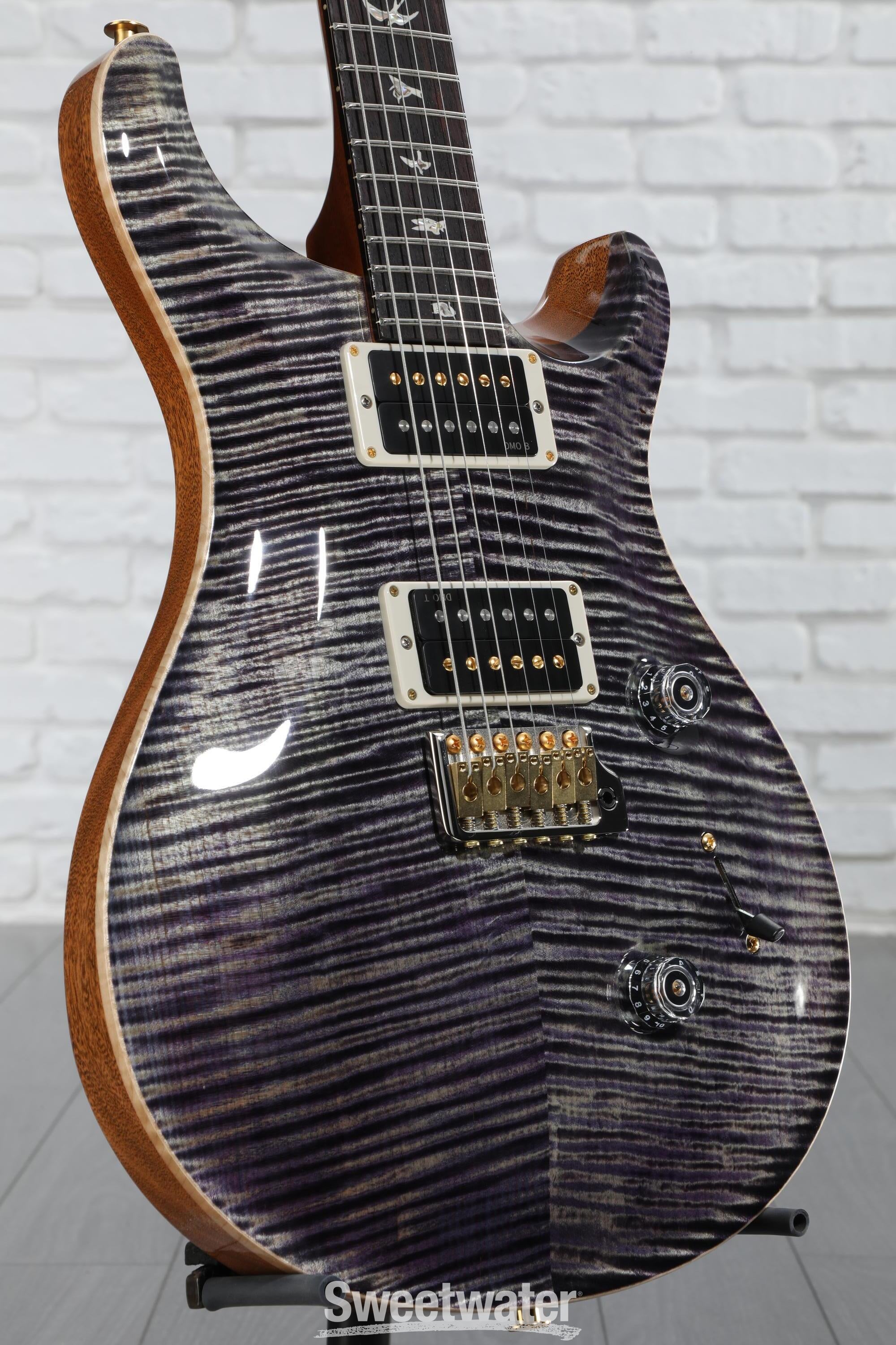 PRS Custom 24 10top 2021年製 PRS Custom 24 10-Top Solid Body Electric Guitar - Aurora Borealis