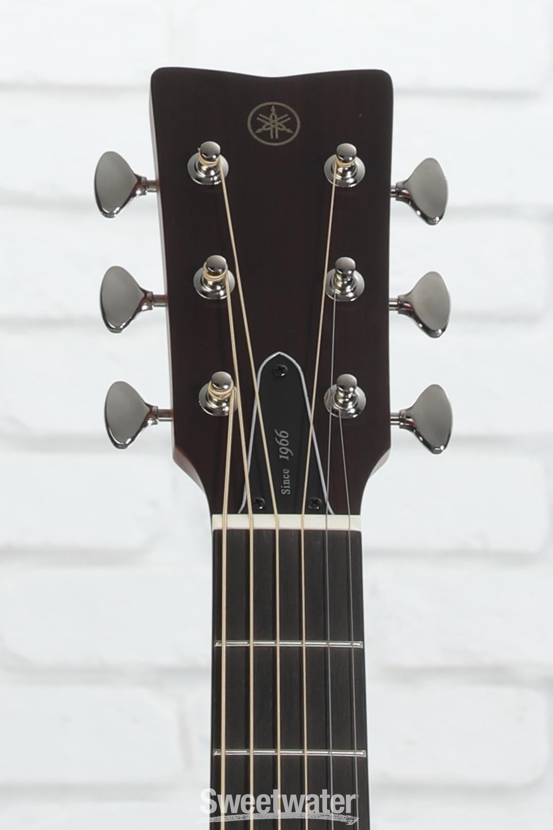 Yamaha FG5 Red Label Acoustic Guitar - Natural | Sweetwater