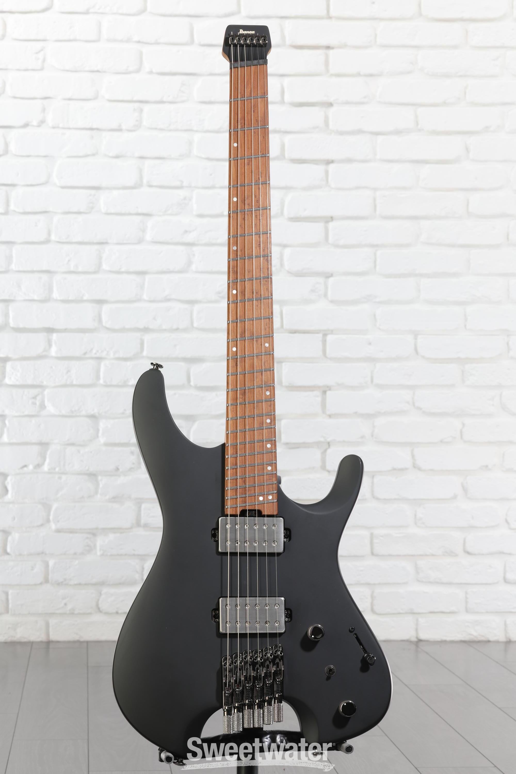 Ibanez QX52 Electric Guitar - Flat Black | Sweetwater