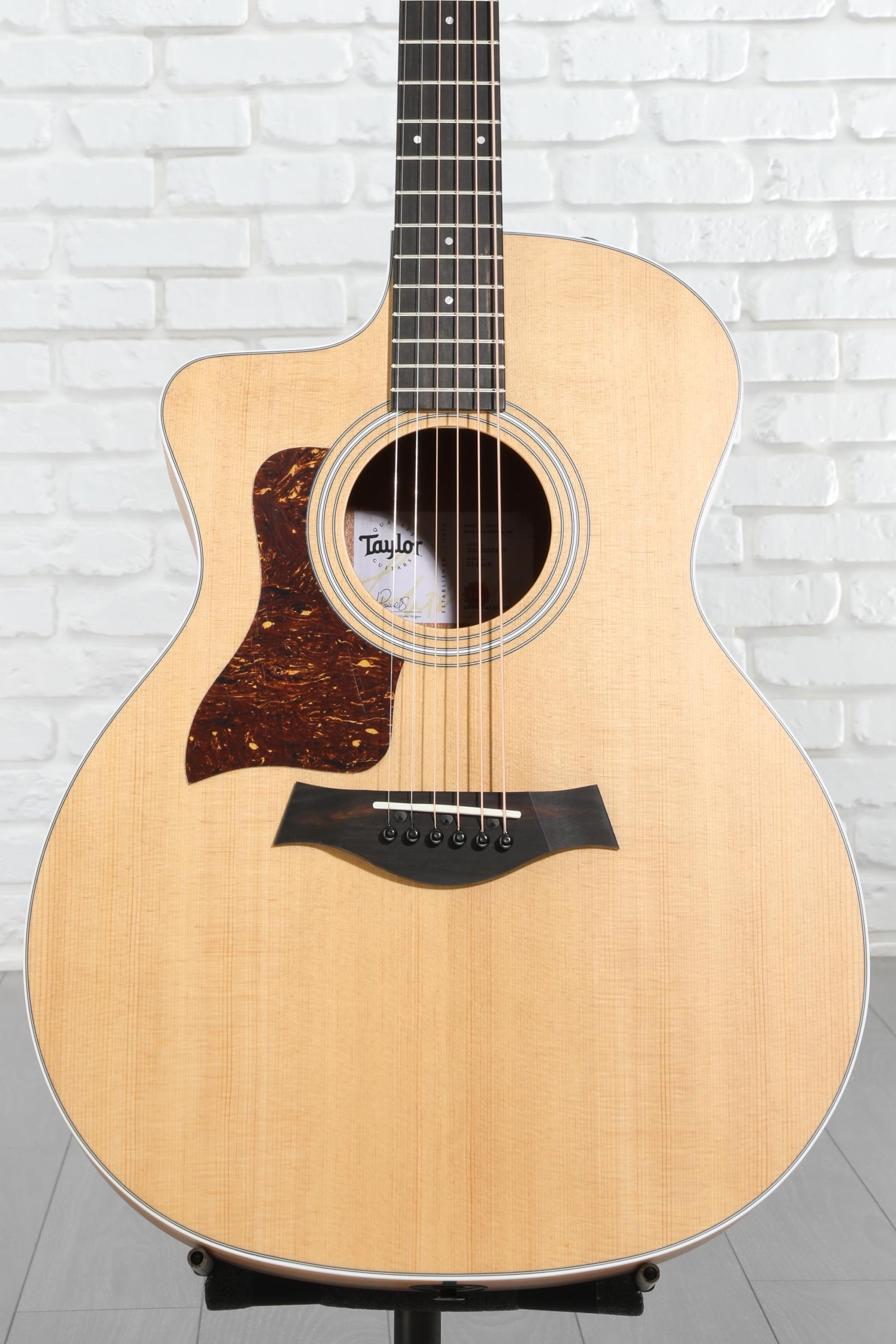 Taylor 214ce Left-handed Acoustic-electric Guitar - Layered Koa