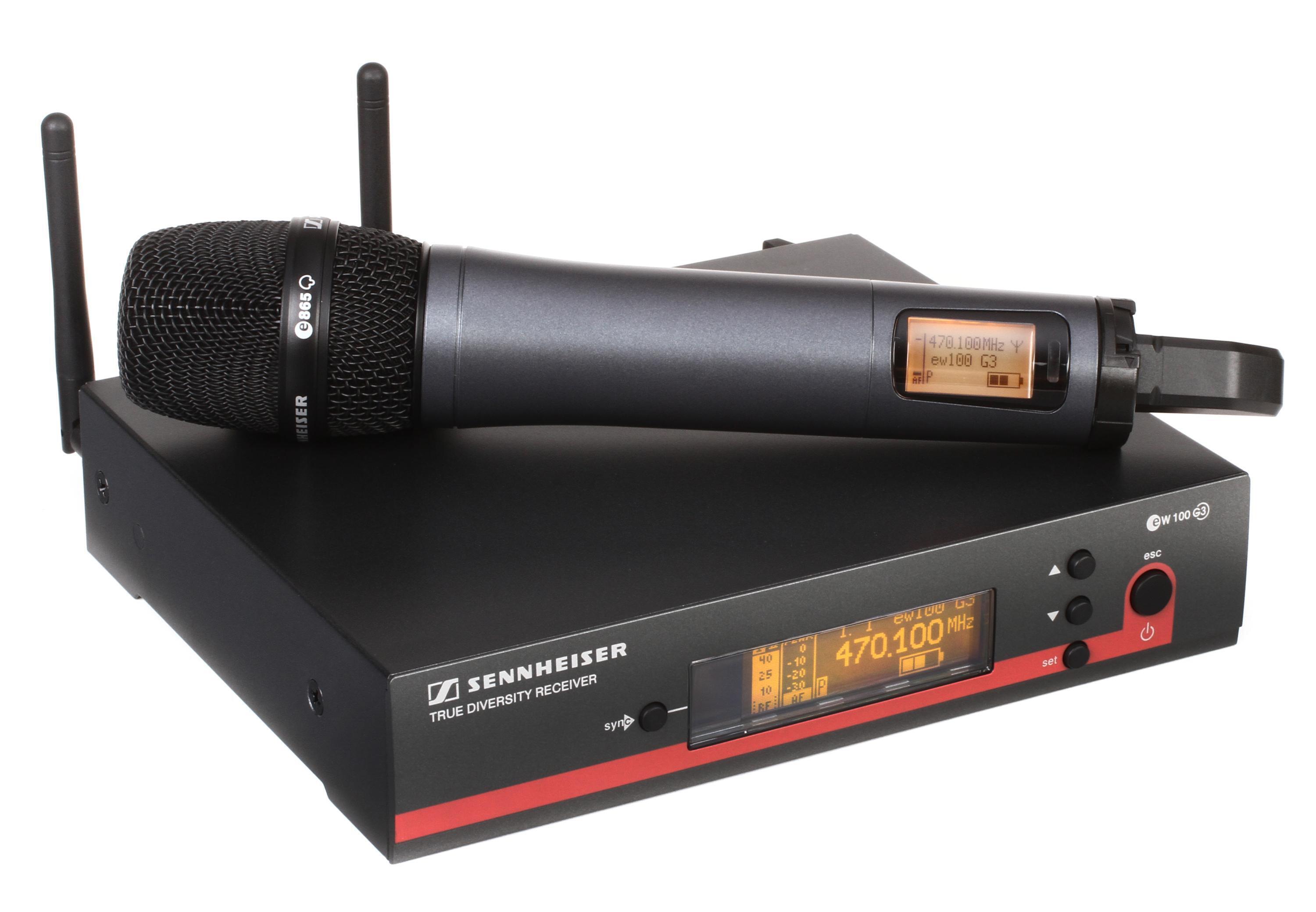 Sennheiser EW 165 G3 Wireless Handheld Microphone System G Band