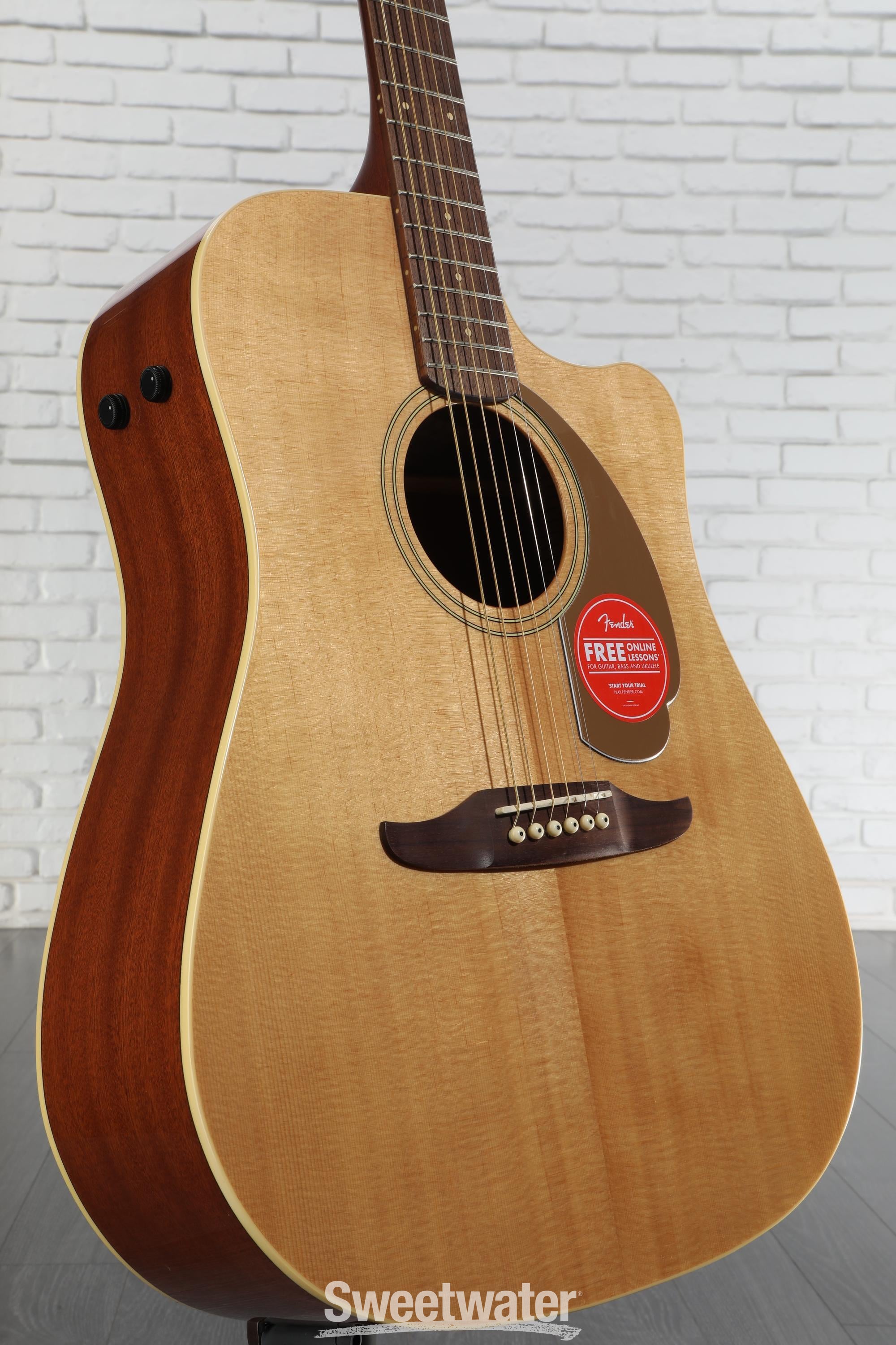 Fender Redondo Player Nat WN 美品 Amazon.com: Fender Redondo Player Acoustic Guitar, with 2