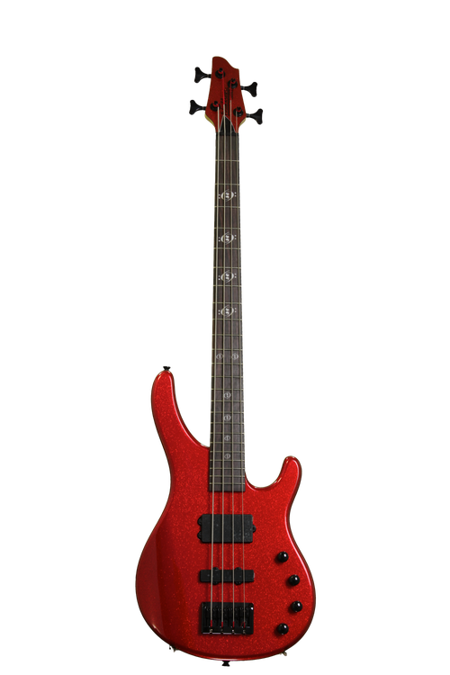 Washburn Stu Hamm Signature SHB40 - Red Sparkle | Sweetwater