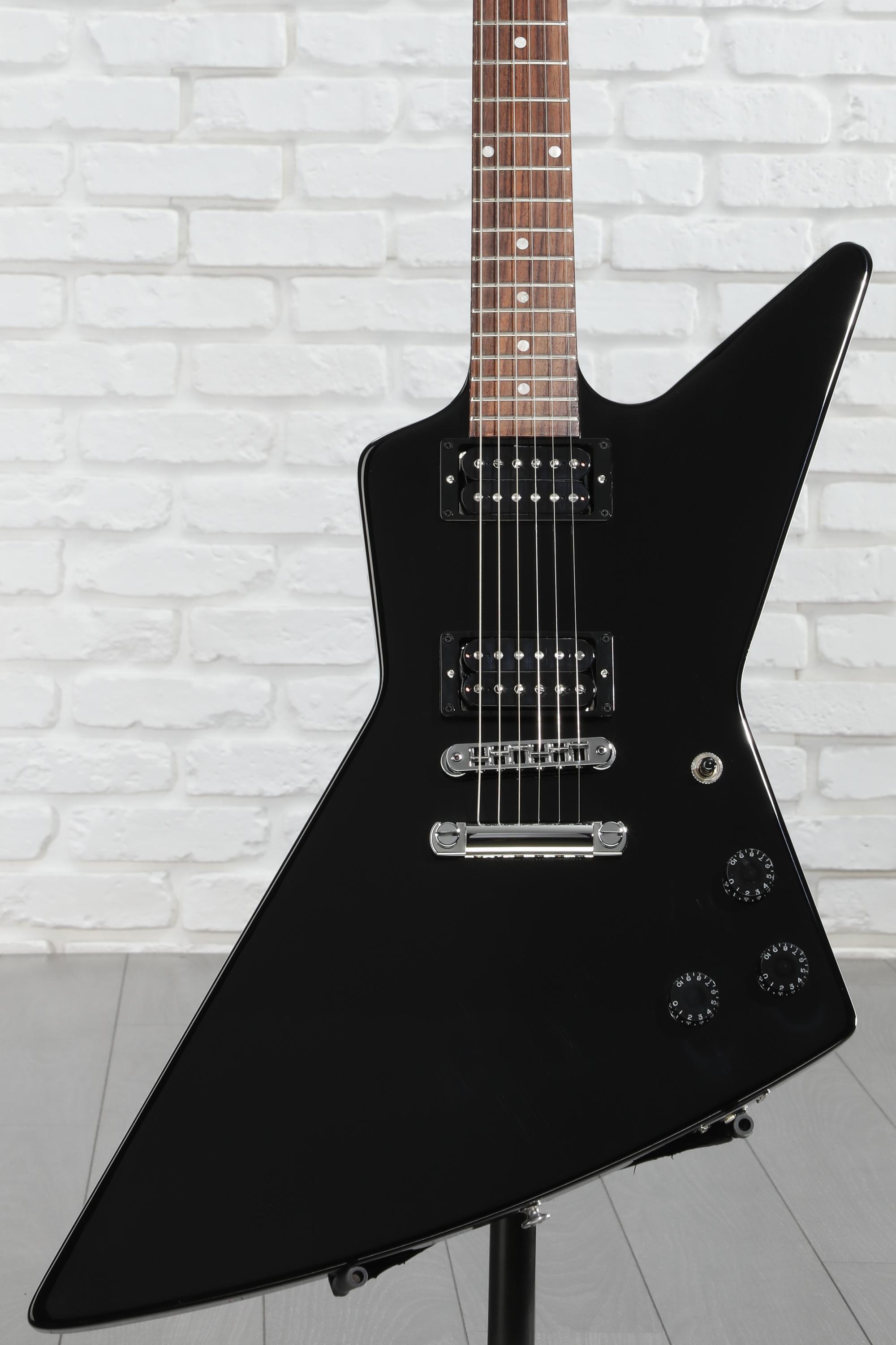 Gibson 80s Explorer Solidbody Electric Guitar - Ebony | Sweetwater
